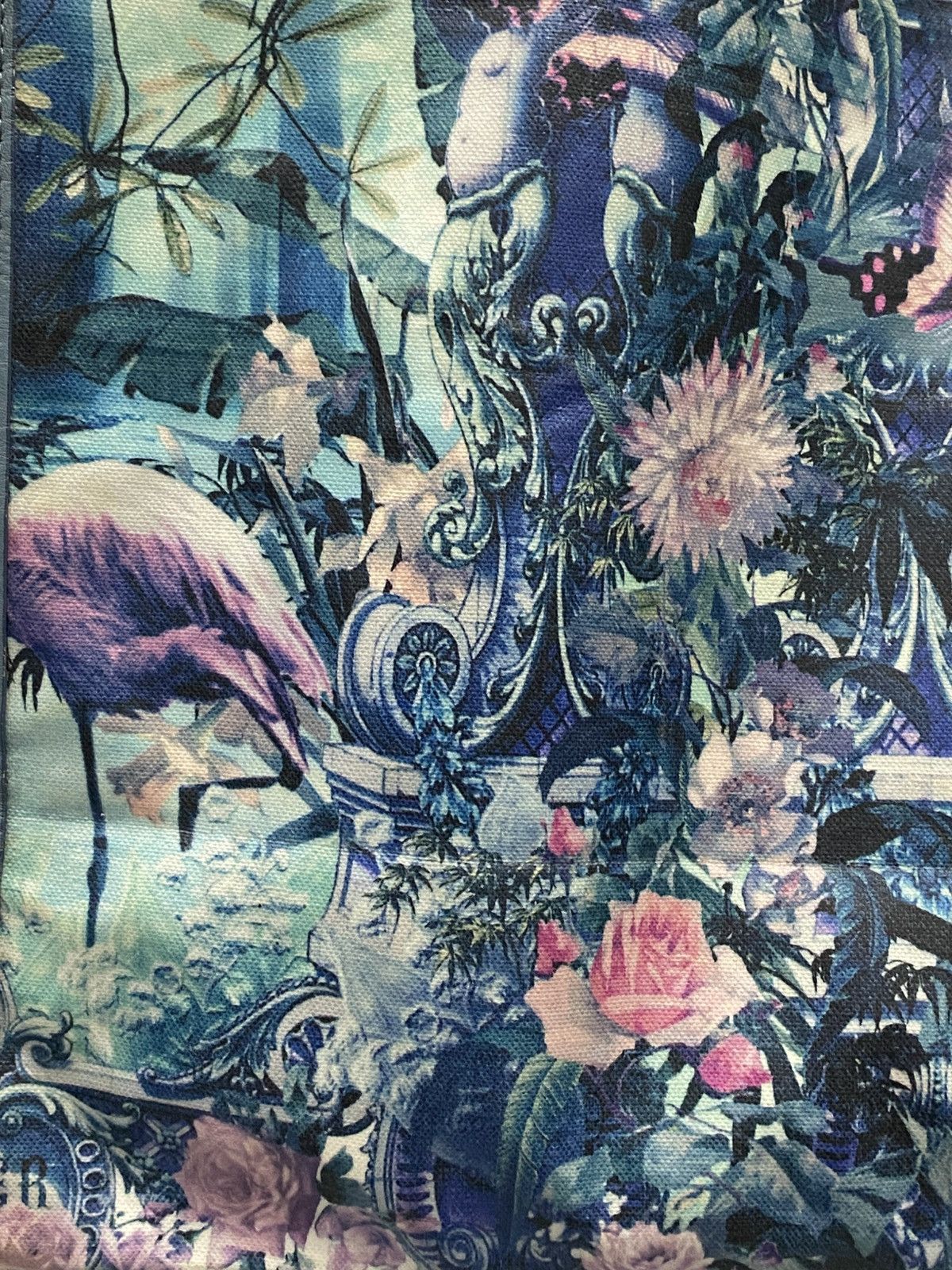 Jean Paul Gaultier Vintage Jean Paul Gaultier "Paradise” Flamingo Tote Bag Size ONE SIZE - 11 Thumbnail