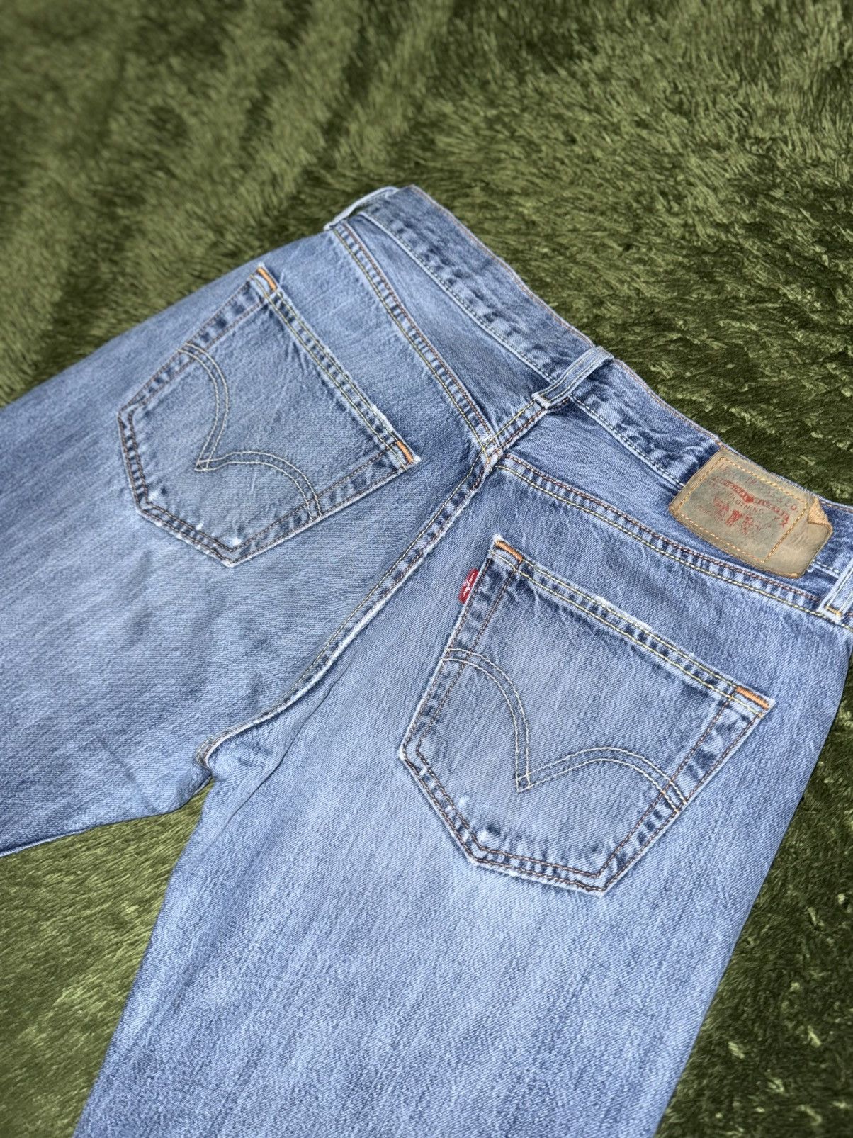 Levi's [W31/L34] Levis 501 Europe Repaired Vintage Wash Denim Pants Size US 31 - 8 Thumbnail