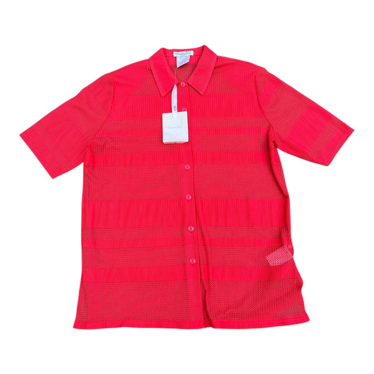 Christian Dior Monsieur Christian dior pleated beach polo Size US M / EU 48-50 / 2 - 1 Thumbnail