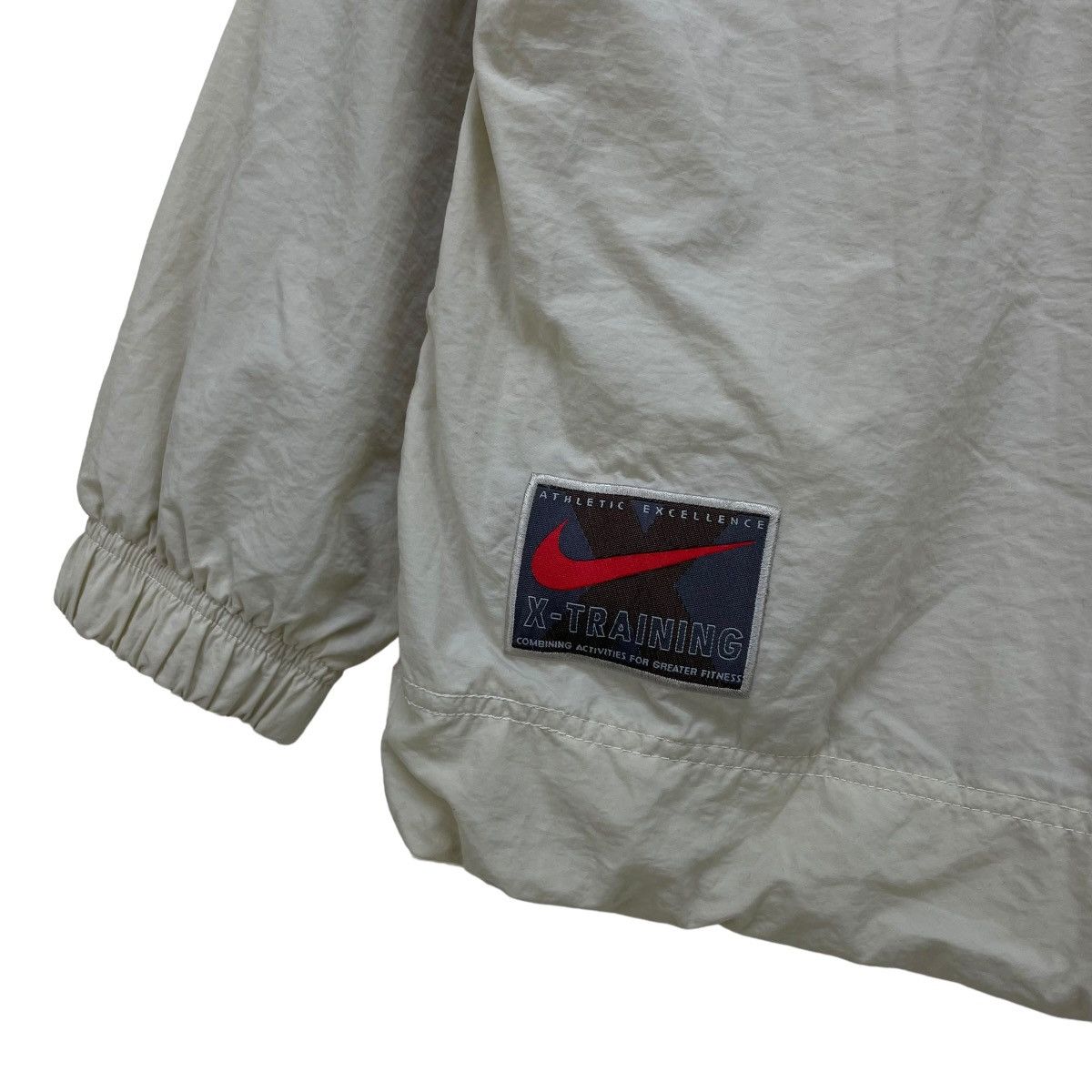 Nike Vintage Nike X Training Half Zipper Anorak Hooded Jacket Size US S / EU 44-46 / 1 - 3 Thumbnail