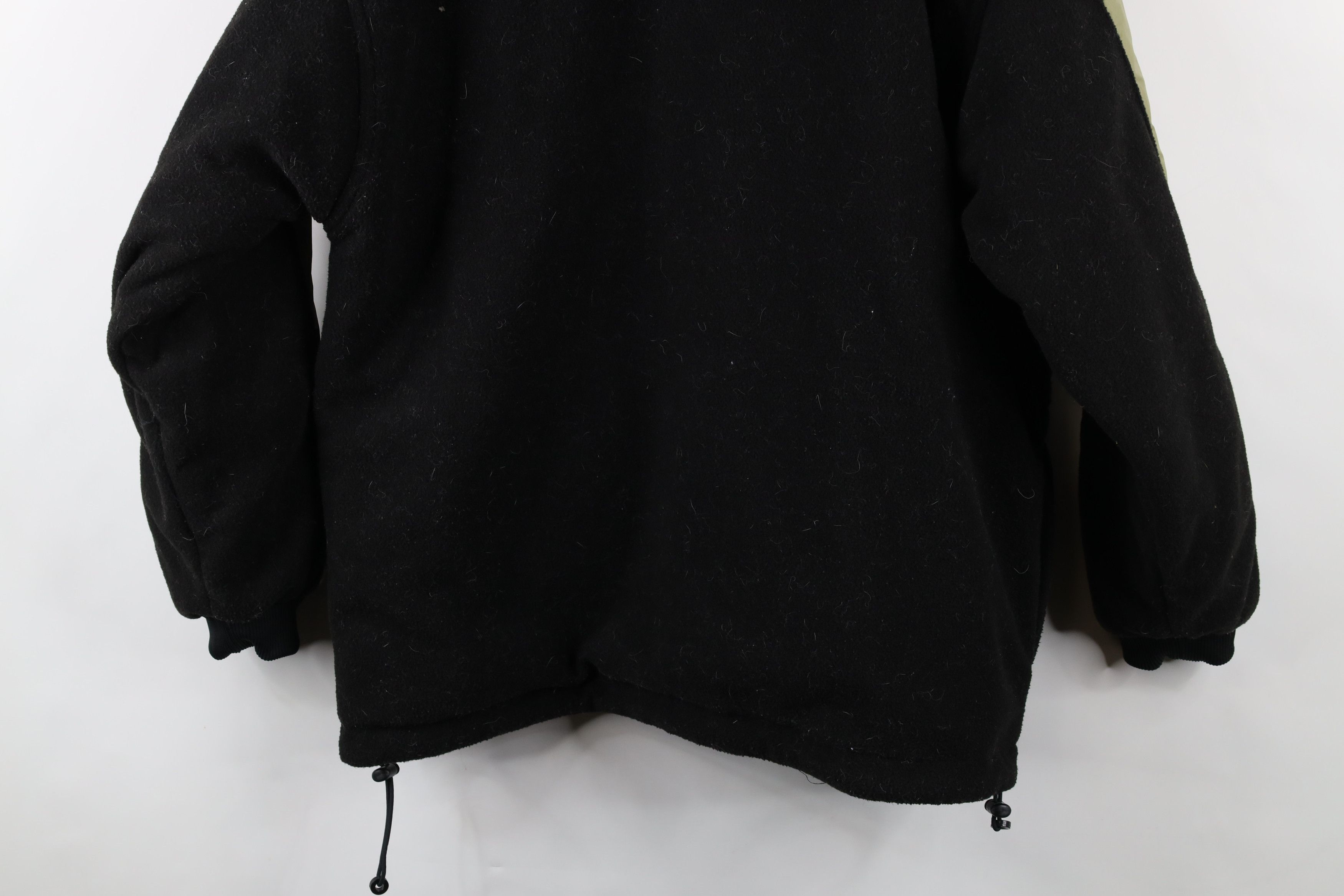 Adidas × Vintage Vintage 90s Adidas Spell Out Reversible Hooded Jacket Size US L / EU 52-54 / 3 - 9 Thumbnail