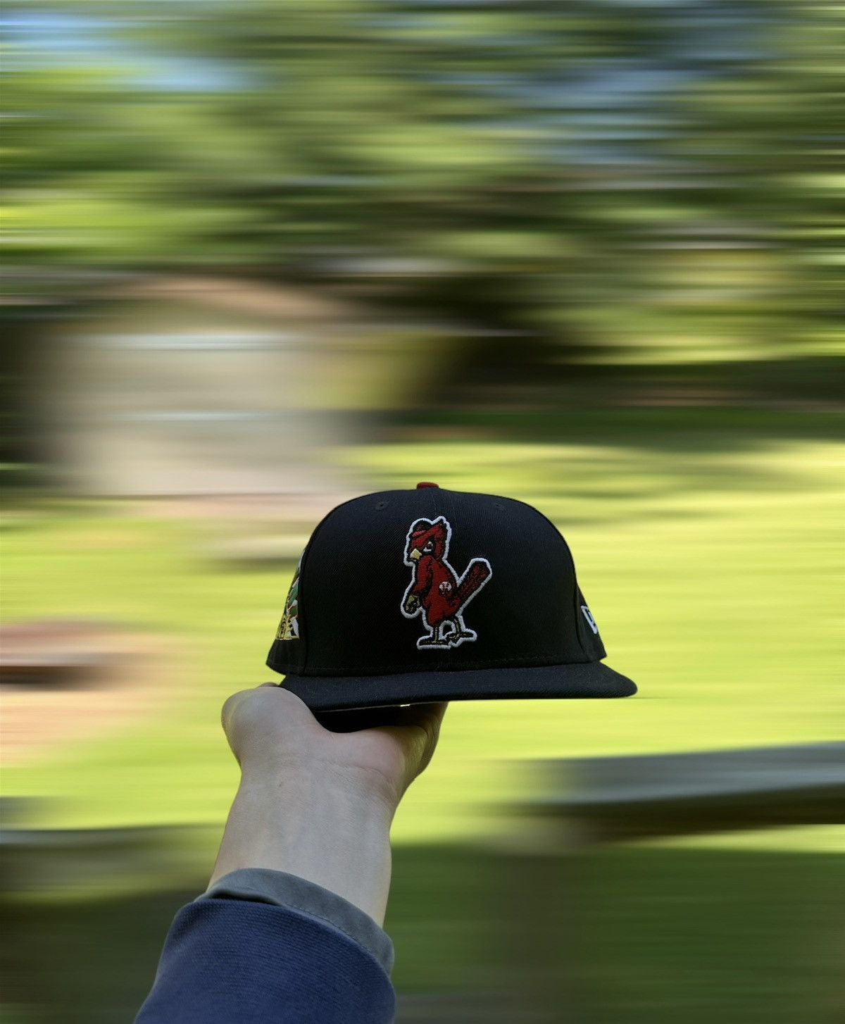 New Era St Louis Cardinals Spike Lee New Era Fitted Hat 7 3/8 Size ONE SIZE - 1 Thumbnail
