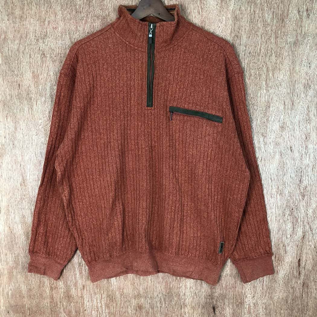 Renoma × Vintage Vintage Renoma Orange Sweatshirt #288 Size US XL / EU 56 / 4 - 3 Thumbnail