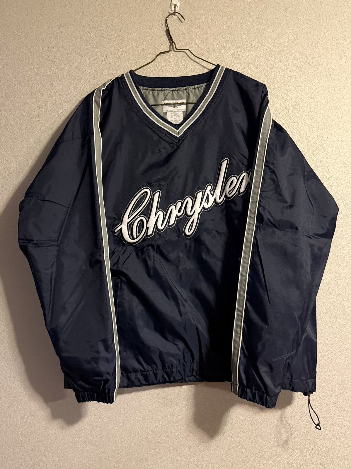 Chrysler vtg y2k 2000s chrysler pullover windbreaker 2xl lined Size US XXL / EU 58 / 5 - 1 Thumbnail