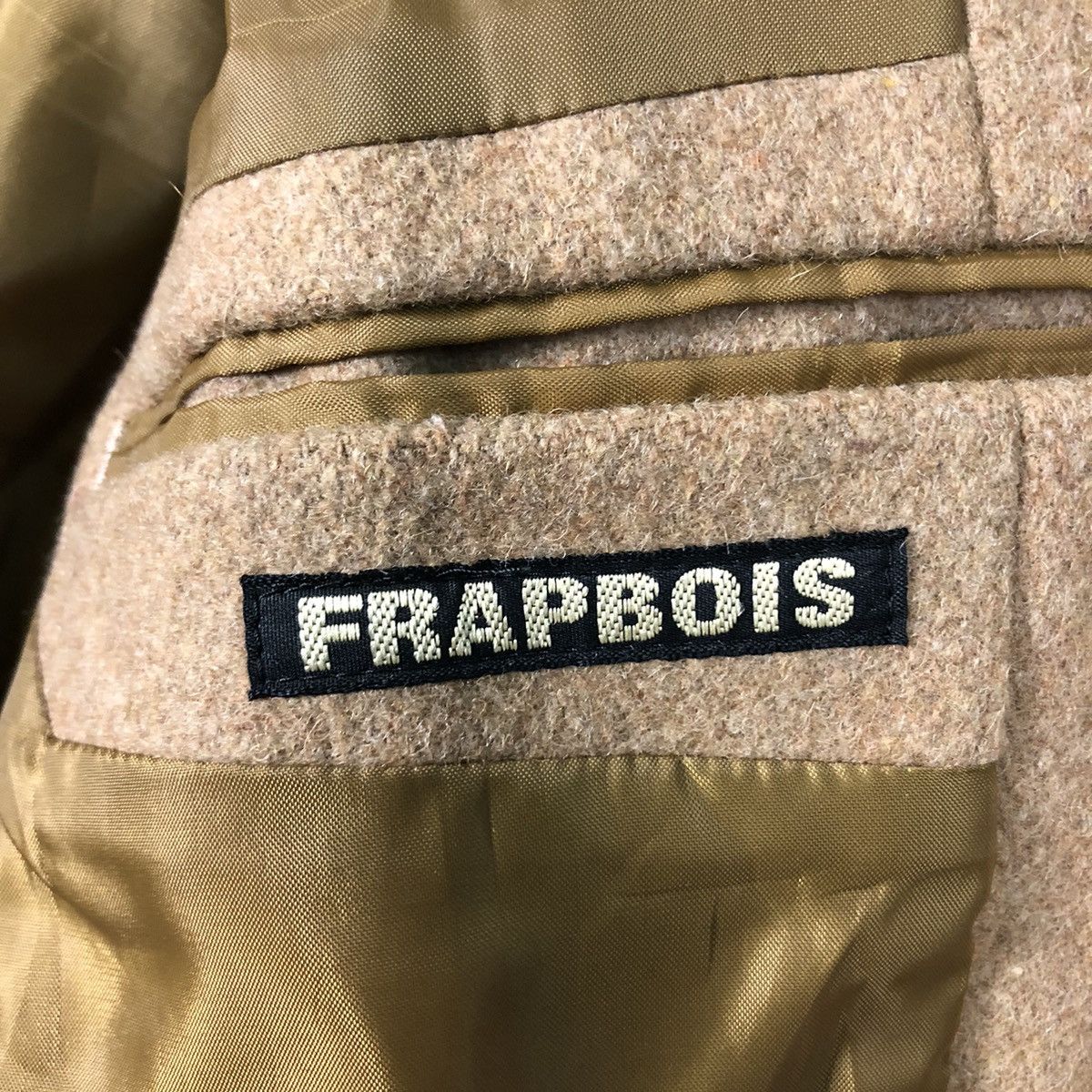 Issey Miyake 📌Vintage Wool Jacket Cropped Frapbois Issey Miyake Size US M / EU 48-50 / 2 - 18 Thumbnail