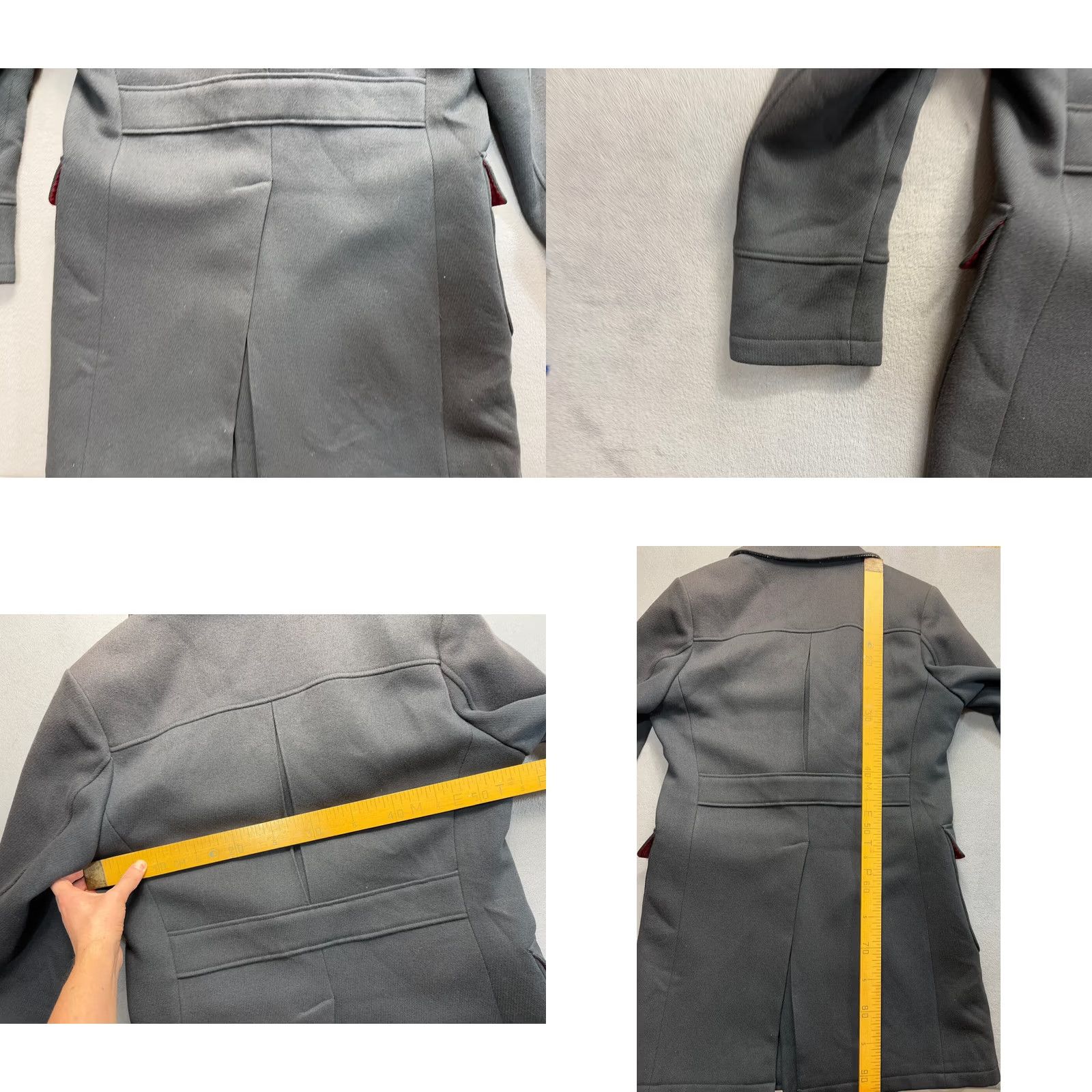Vintage Holland Esquire Moon Heritage Wool Coat Mens 40 Gray Overcoat Classic Coat Regular Size 40 Wool Coat Mens Gray Moon Heritage Overcoat Size US XXS / EU 40 - 11 Thumbnail