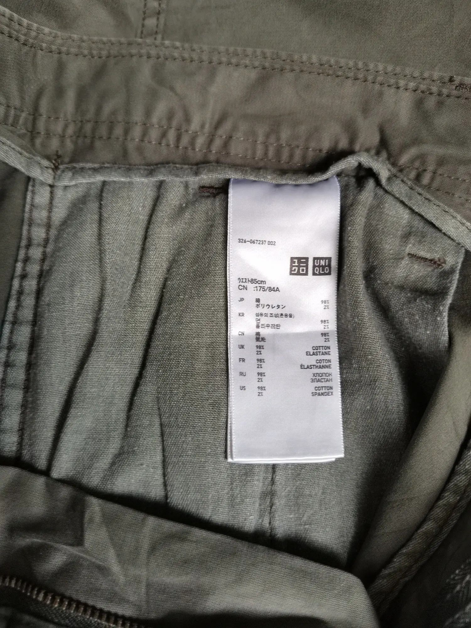 Japanese Brand × Uniqlo Rare!!! Uniqlo Tactical Cargo Multipocket Pants Size US 34 / EU 50 - 3 Thumbnail