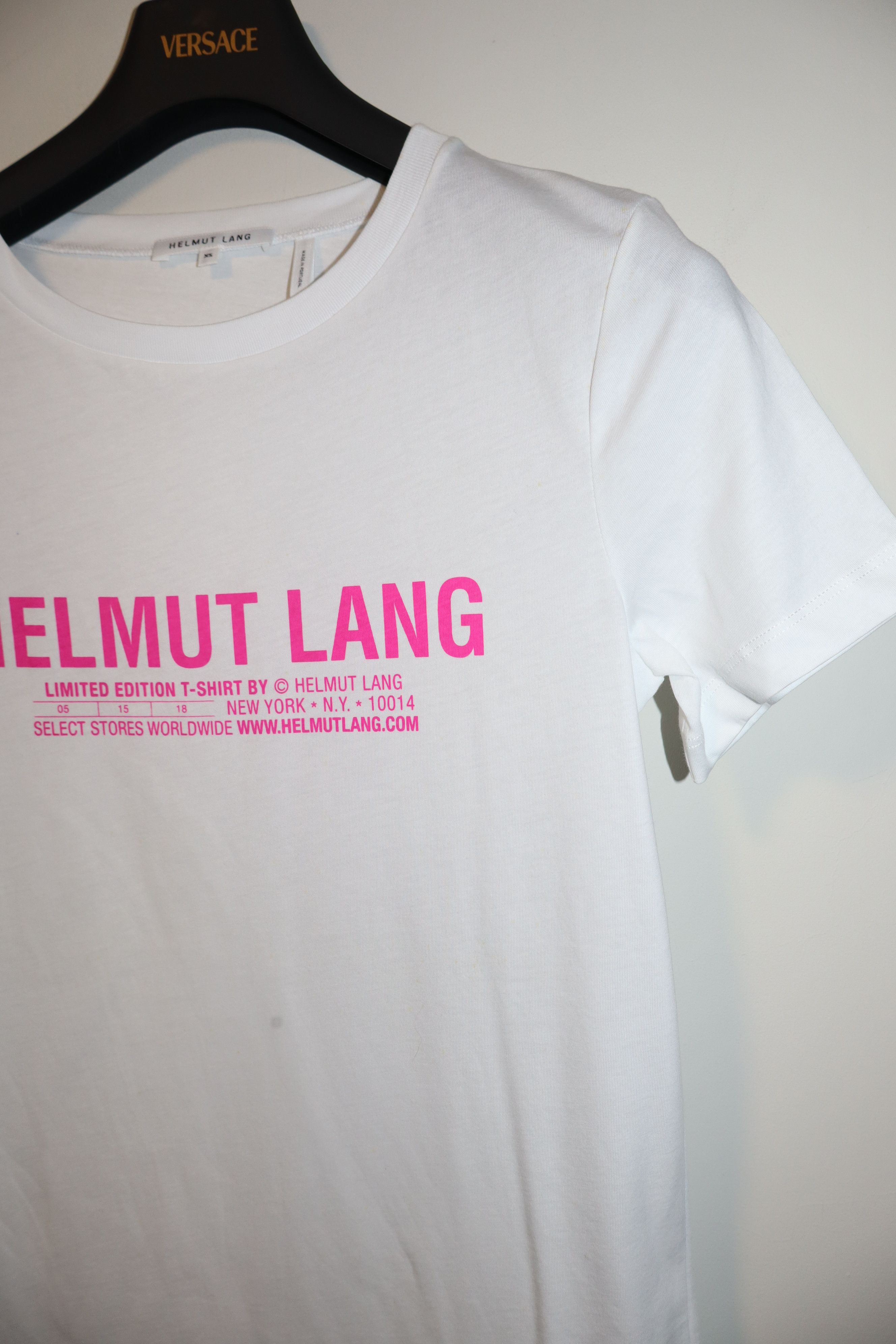 Helmut Lang Ltd edition logo t-shirt Size XS / US 0-2 / IT 36-38 - 2 Thumbnail