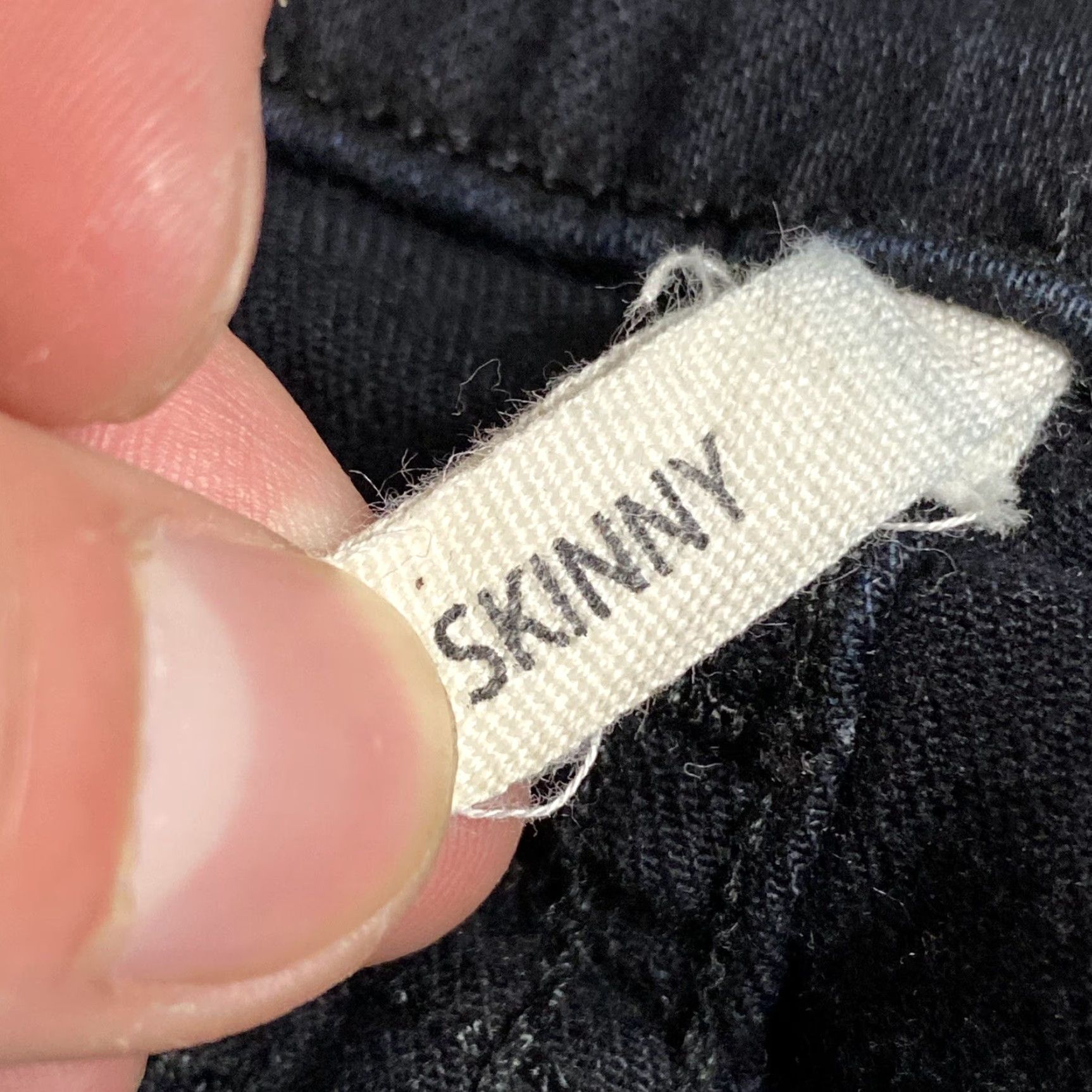 Rag & Bone RAG & BONE Skinny Jeans Womens Size 26 Black Paint Stripe Splatters Denim Ankle Size 26" / US 2 / IT 38 - 4 Thumbnail