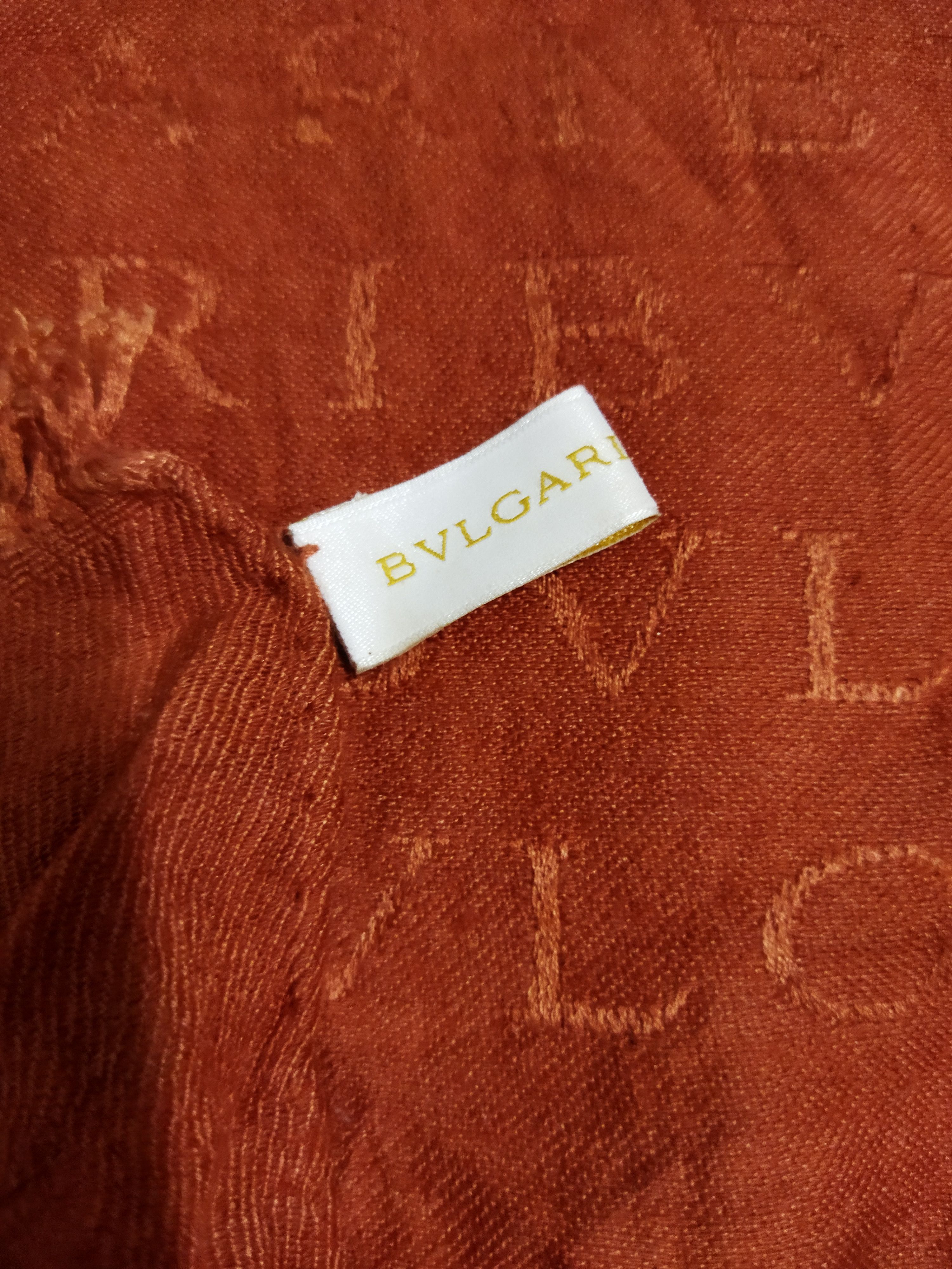 Bvlgari Bvlgari Monogram Scarves / Muffler Size ONE SIZE - 4 Thumbnail
