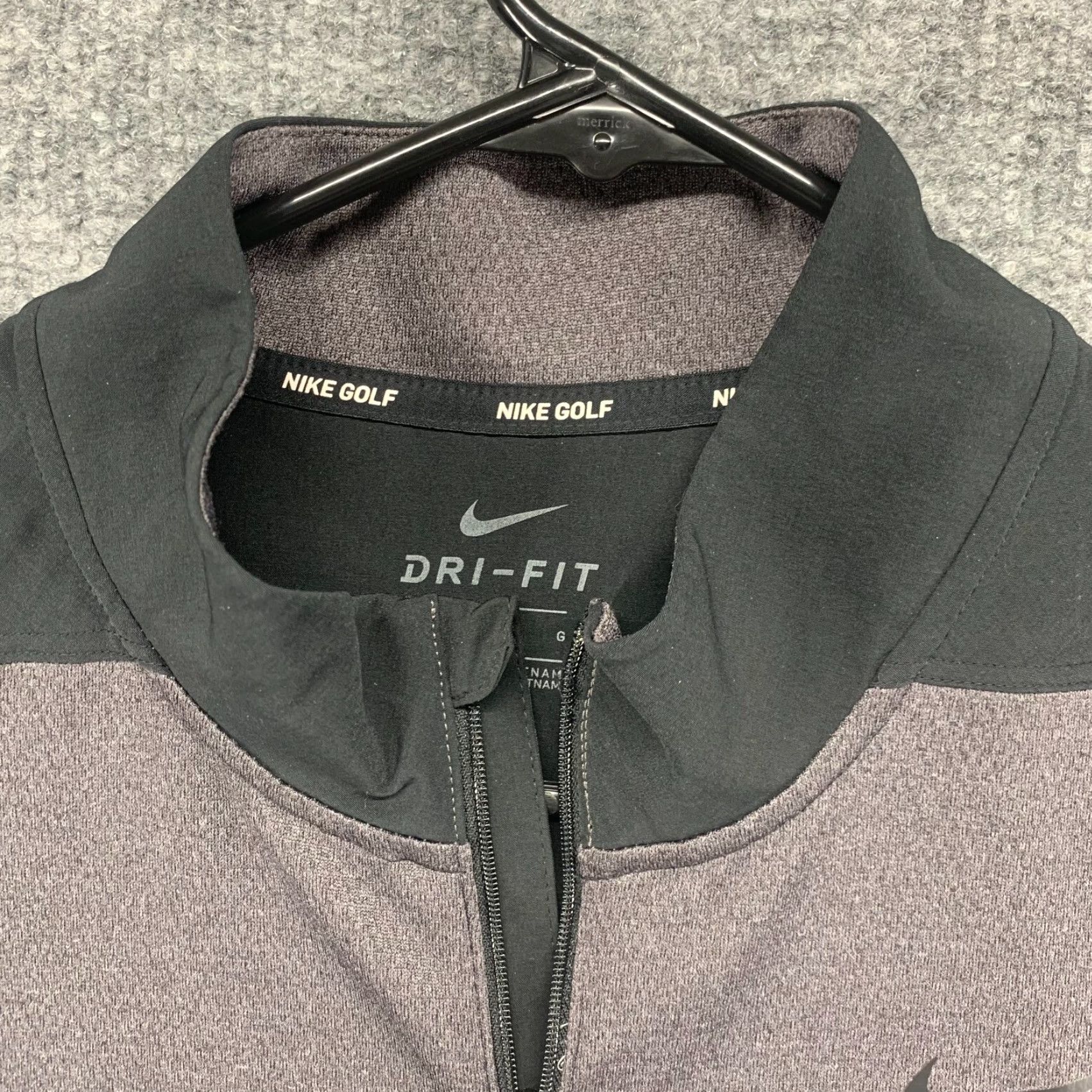Nike Nike Sweatshirt Mens Large Gray Large Active Golf Stretch 1/4 Zip Pullover Logo Size US L / EU 52-54 / 3 - 4 Thumbnail
