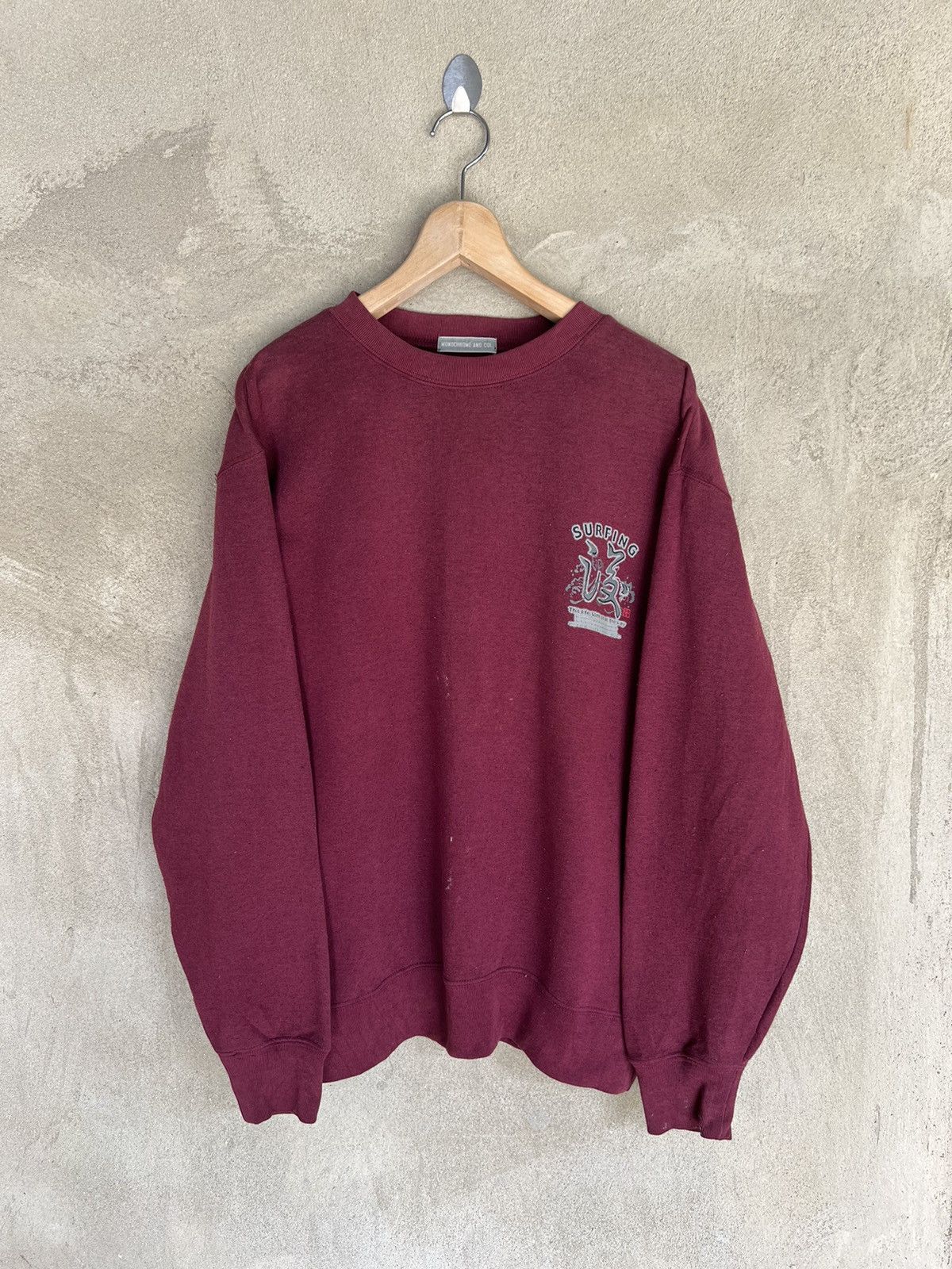 Vintage Vintage Surfing Style Sweatshirt Size US L / EU 52-54 / 3 - 2 Thumbnail