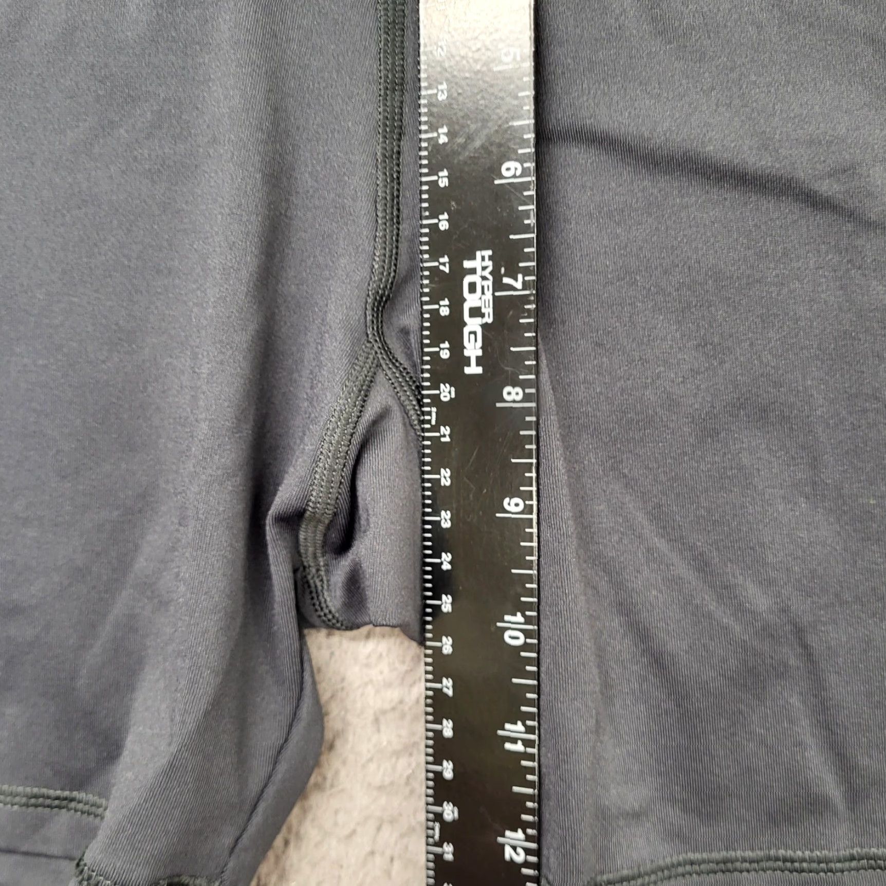 Adidas ADIDAS Shorts Women L Gray Stretch Waist Mid Rise Compression Workout 094 Size 36" / US 14 / IT 50 - 5 Thumbnail