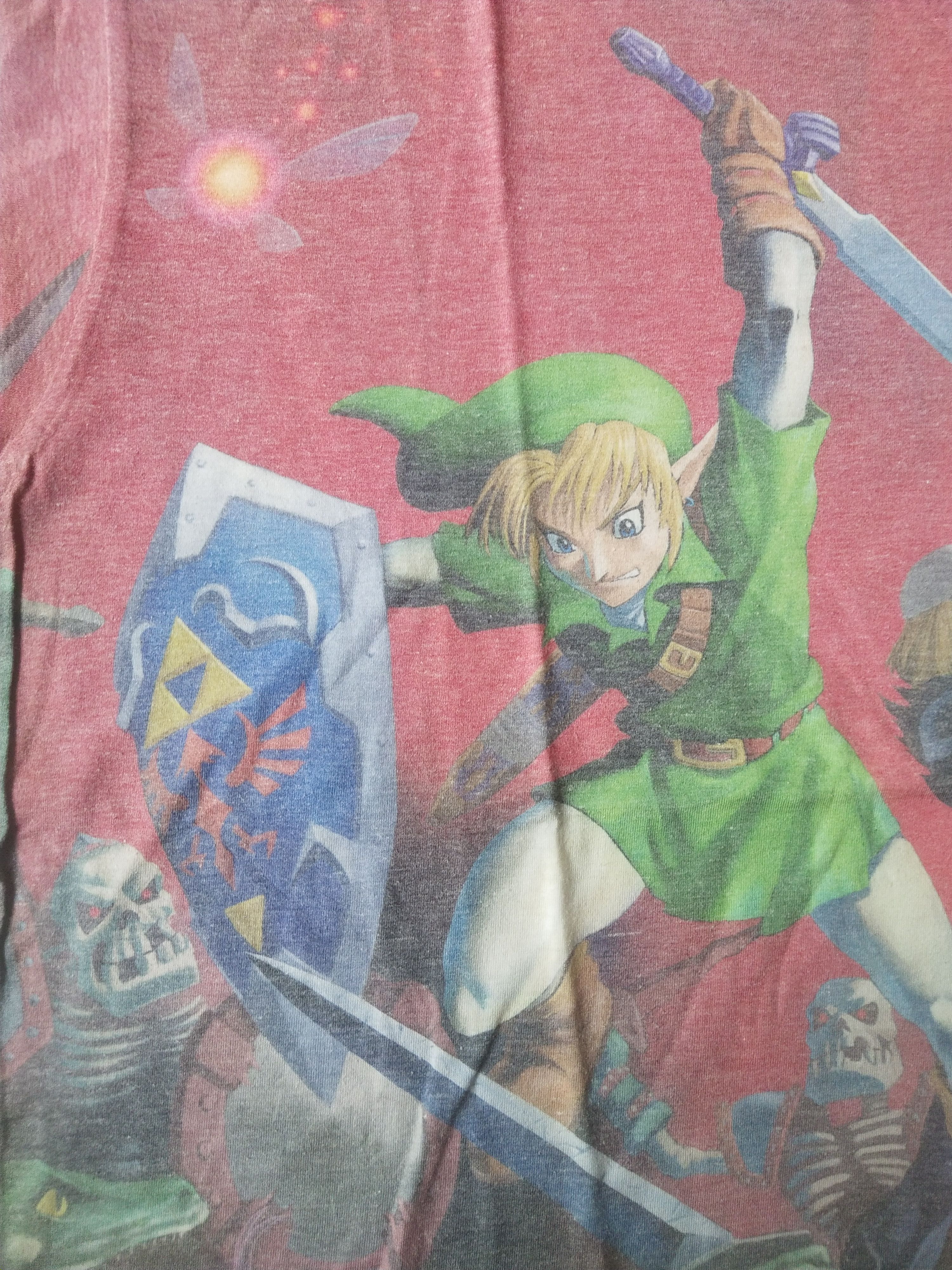 Nintendo The Legend of Zelda Ocarina of Time 3D AOP Game Tee Size US M / EU 48-50 / 2 - 3 Thumbnail