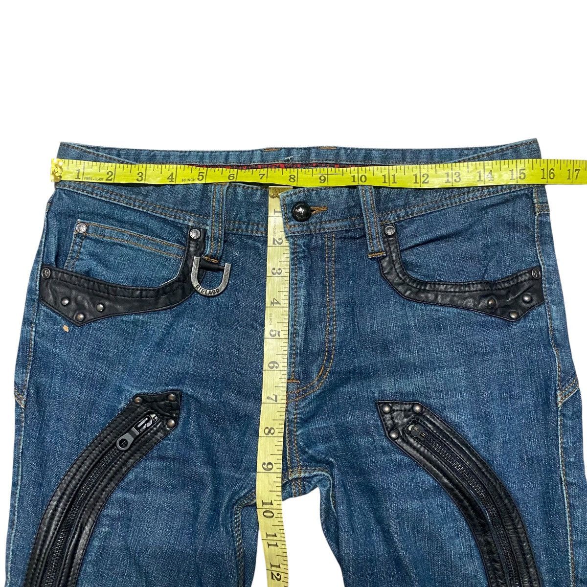 Nicole Club REALABO X NCFM Denim Slim Jeans Zipper Size US 30 / EU 46 - 18 Thumbnail
