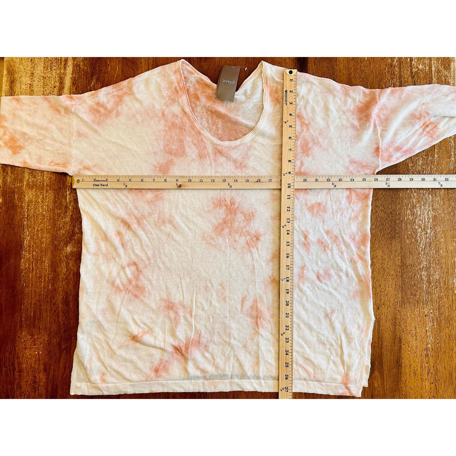 J. Jill NWT J. Jill Pure Jill Pink Tie Dye Sweater Size PXL Size XL / US 12-14 / IT 48-50 - 4 Thumbnail