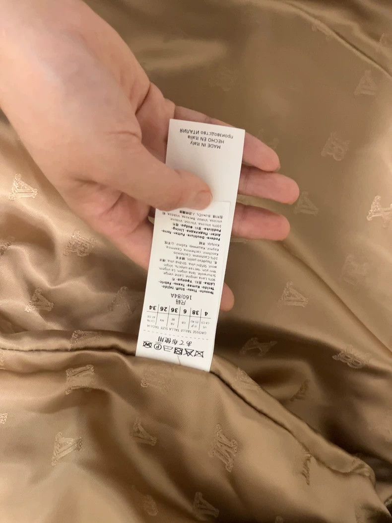 Max Mara Max Mara Camel cropped wool and cashmere coat Size S / US 4 / IT 40 - 5 Thumbnail