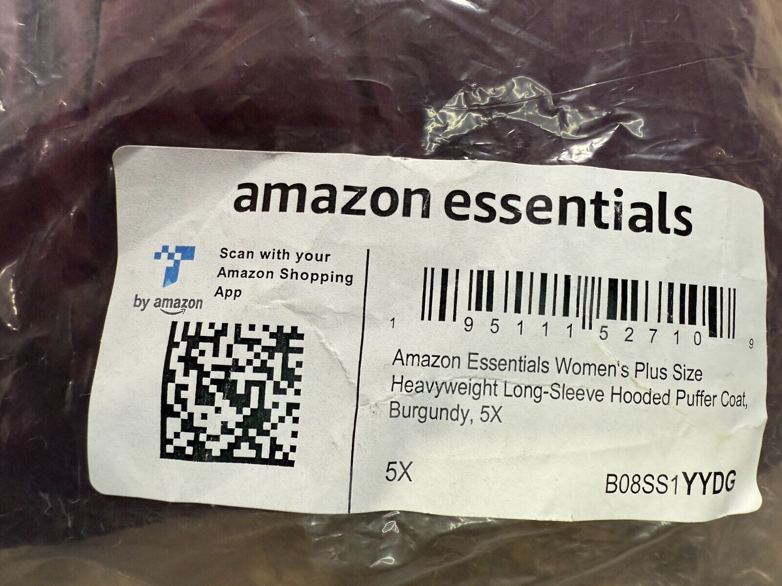 Other Amazon Essentials Women's Heavyweight Long-Sleeve Hooded 5X Size ONE SIZE - 7 Thumbnail