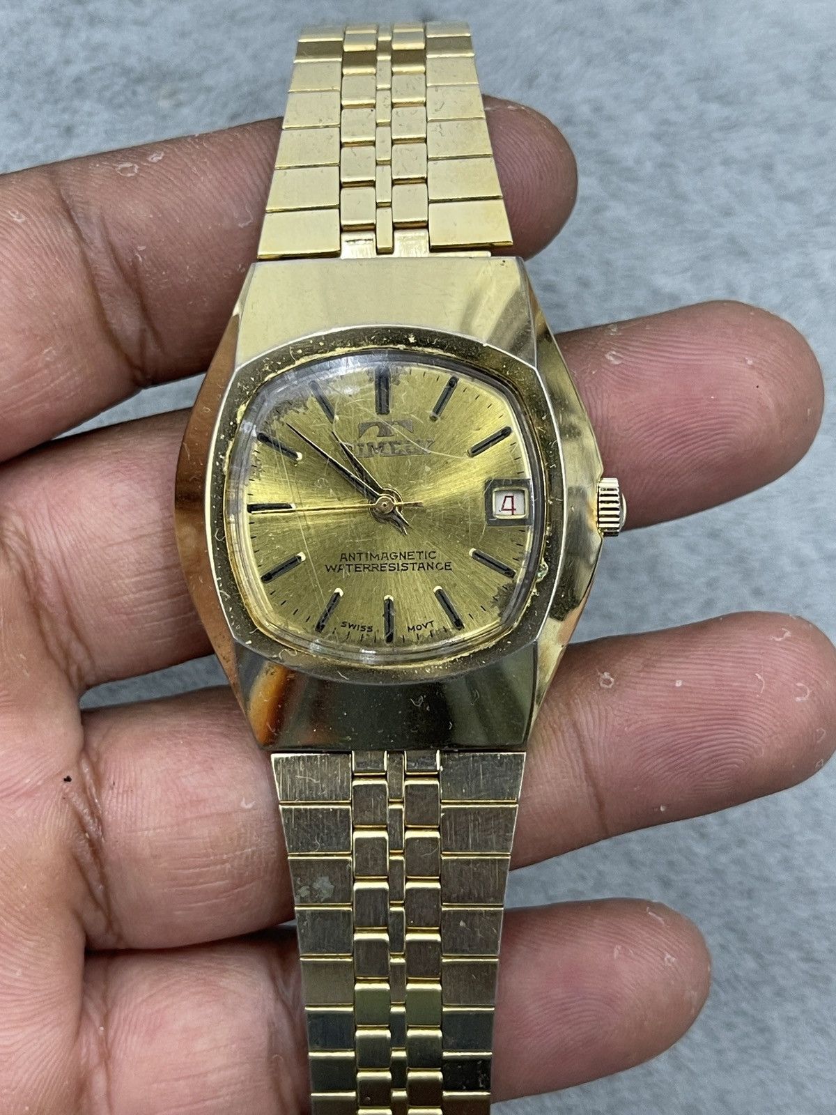 Designer × Vintage VINTAGE TIMELY SELF WINDING ANTIMAGNETIC WATCH Size ONE SIZE - 2 Thumbnail