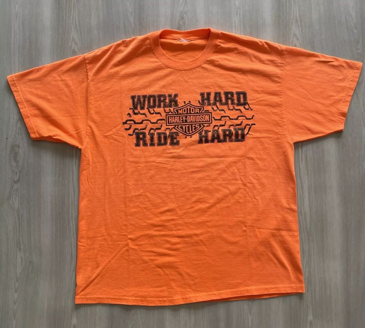 Harley Davidson Harley Davidson The Woodlands Texas Shirt Mens XL Size US XL / EU 56 / 4 - 4 Thumbnail