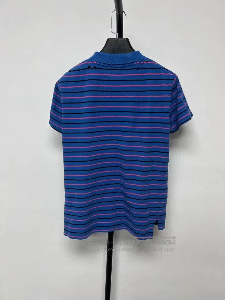 Balenciaga Balenciaga 25SS Striped Polo Shirt. Size US XS / EU 42 / 0 - 2 Thumbnail