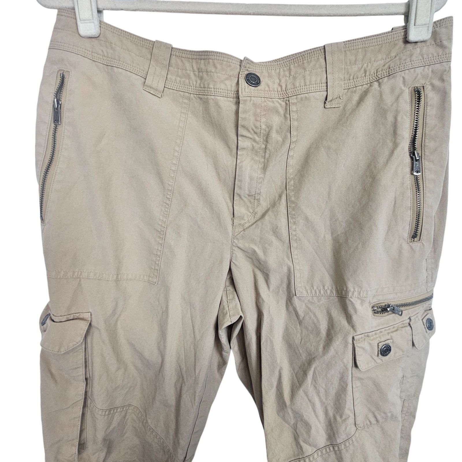 Ralph Lauren Ralph Lauren Womens Capri Cargo Pants Size 12 Safari Preppy Size 34" / US 12 / IT 48 - 2 Thumbnail