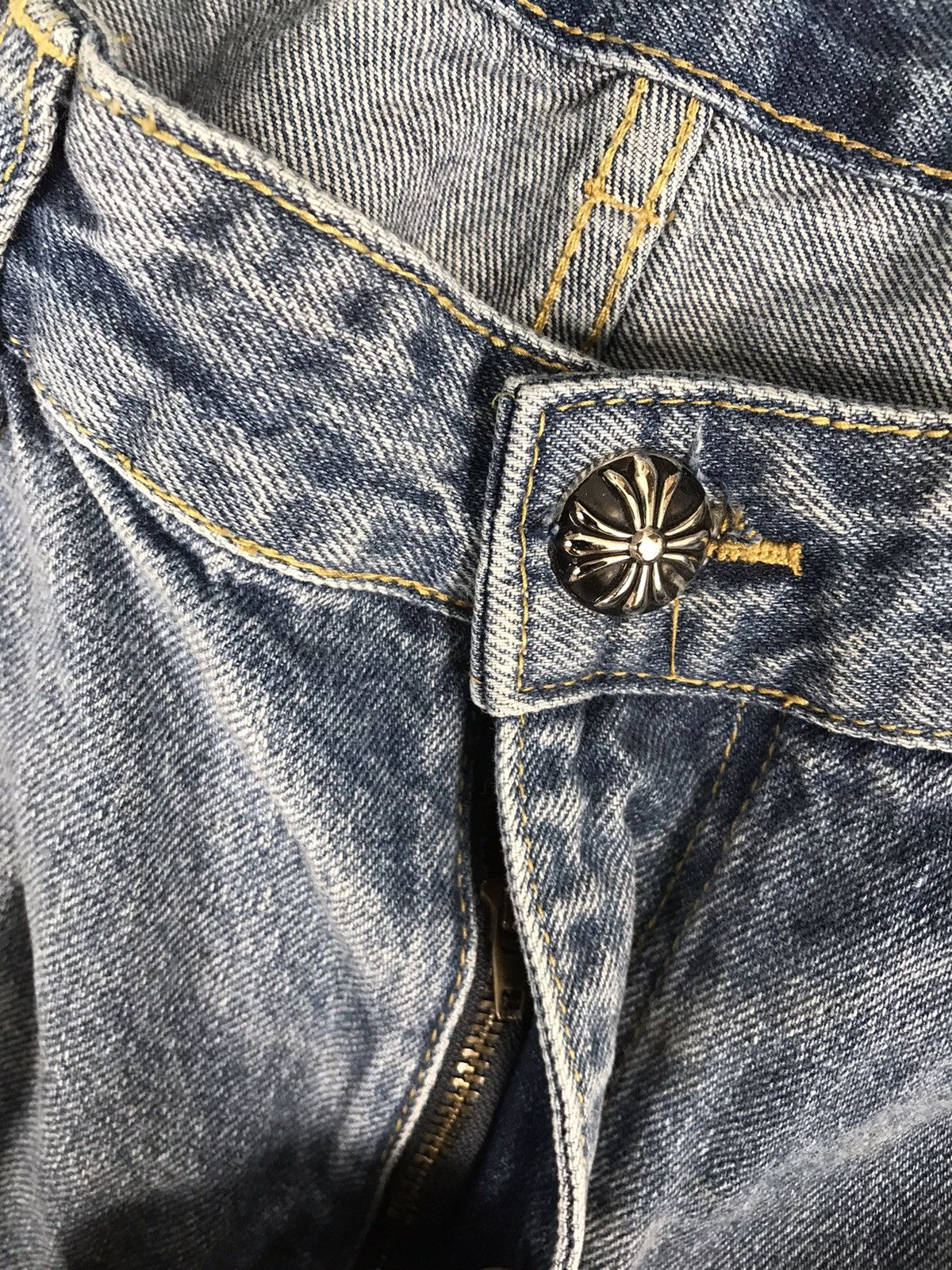 Vintage Rare vintage ch inspired patch denim pant Size US 34 / EU 50 - 5 Thumbnail