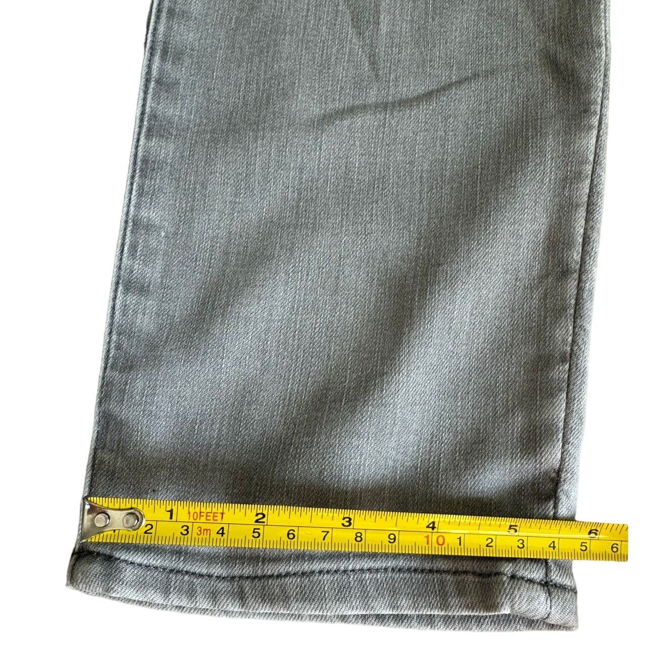 Athleta Athleta Sculptek Skinny Light Gray Stretchy Athleisure Jeans Size 30" / US 8 / IT 44 - 9 Thumbnail