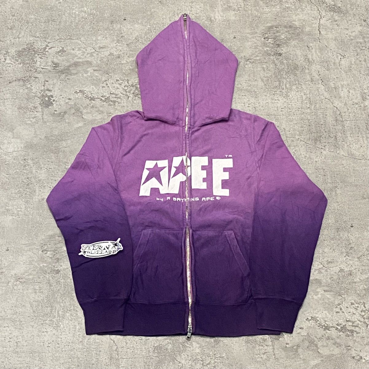 Bape APEE Gradient Camo Hoodie Size S / US 4 / IT 40 - 1 Thumbnail