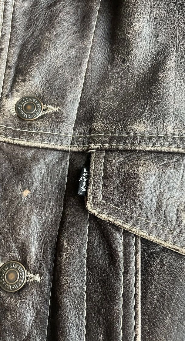 Levi's Vintage Clothing Levi’s Vintage clothing leather trucker Size US M / EU 48-50 / 2 - 4 Thumbnail