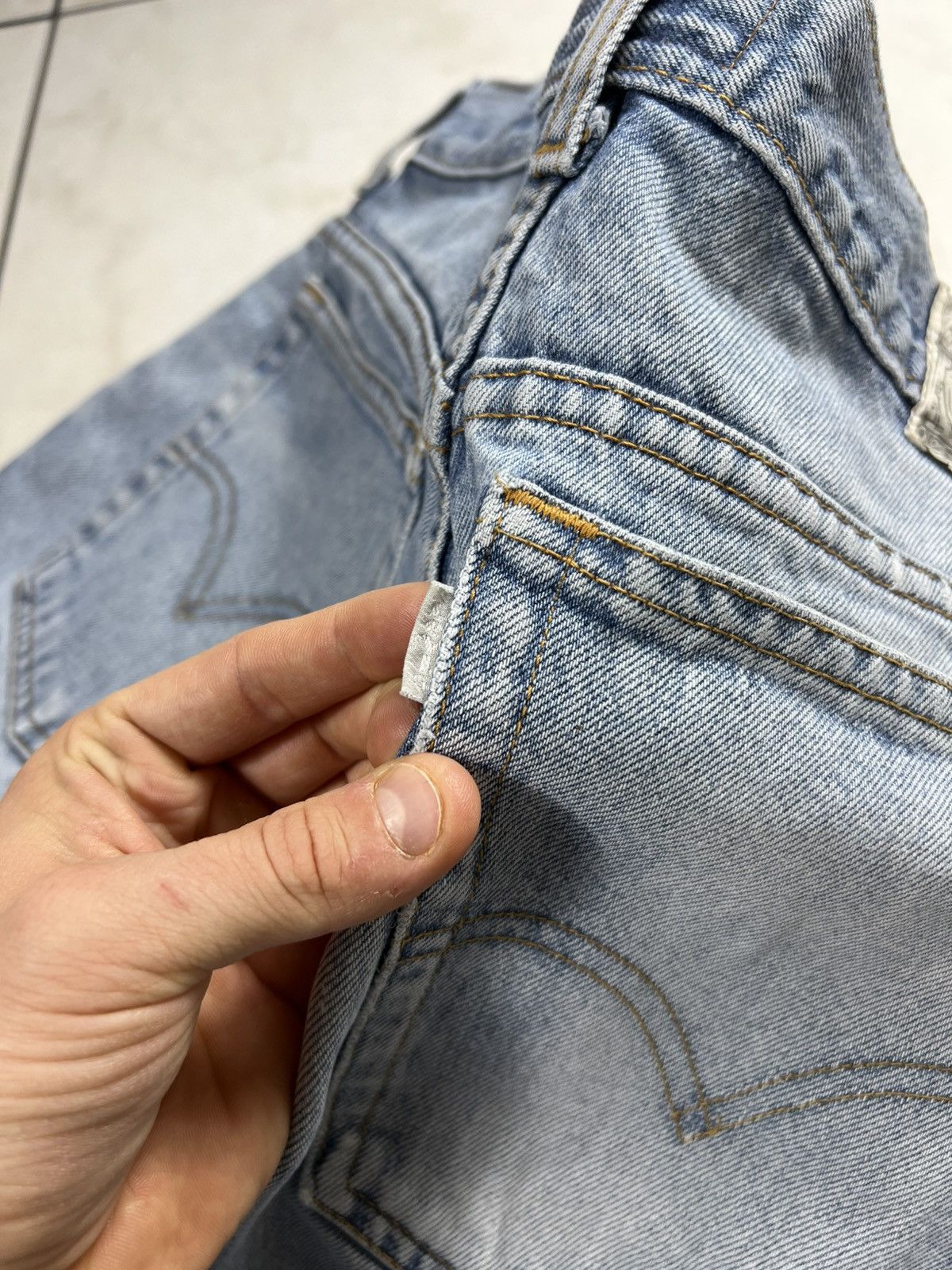 Levi's Vintage 90s Levi’s washed casual jeans y2k silver tab pants Size US 32 / EU 48 - 14 Thumbnail