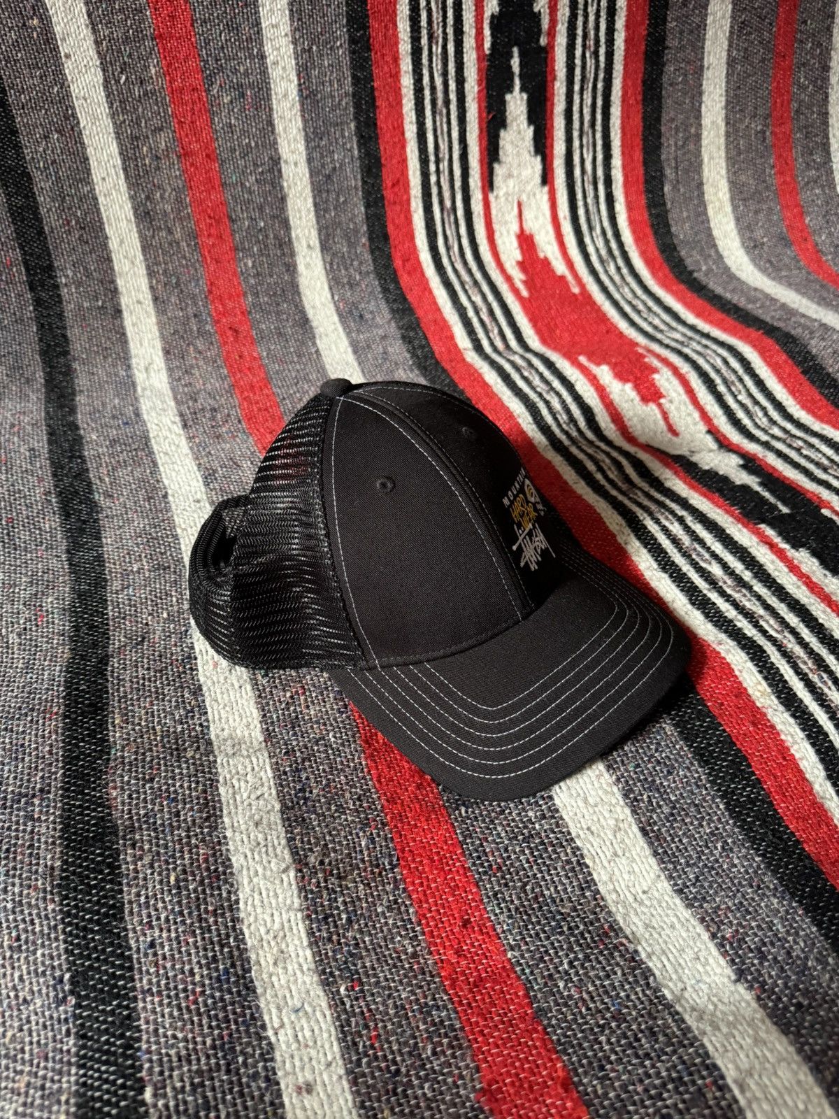 Mountain Hardwear × Stussy Stussy x Mountain Hard Wear Outdoor Gorpcore Trucker Hat Size ONE SIZE - 3 Thumbnail