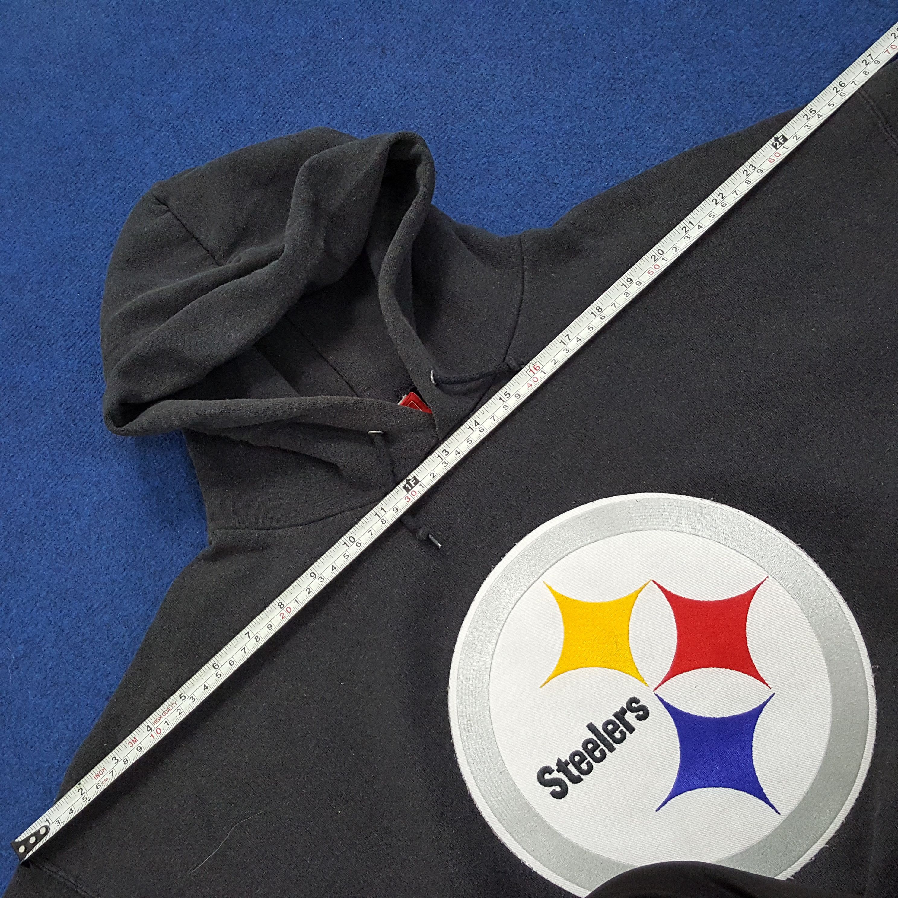 NFL × Vintage Vintage NFL Pittsburgh Steelers Football Team Hoodies Size US XL / EU 56 / 4 - 10 Thumbnail