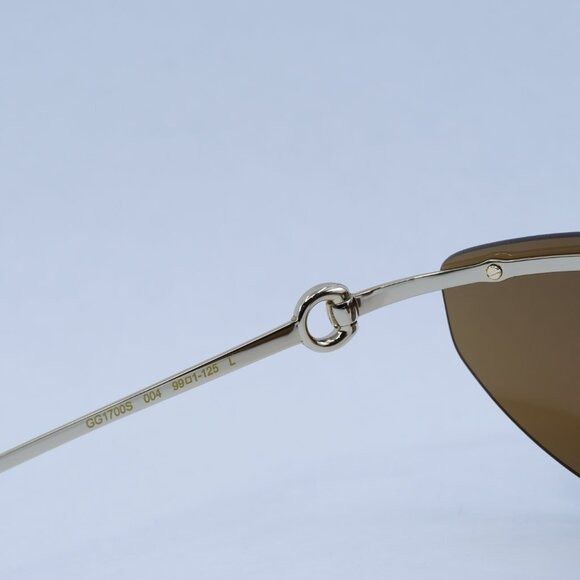 Gucci 🕶️ New Gucci GG1700S 004 Sunglasses - Endura Gold Frame Size ONE SIZE - 7 Thumbnail