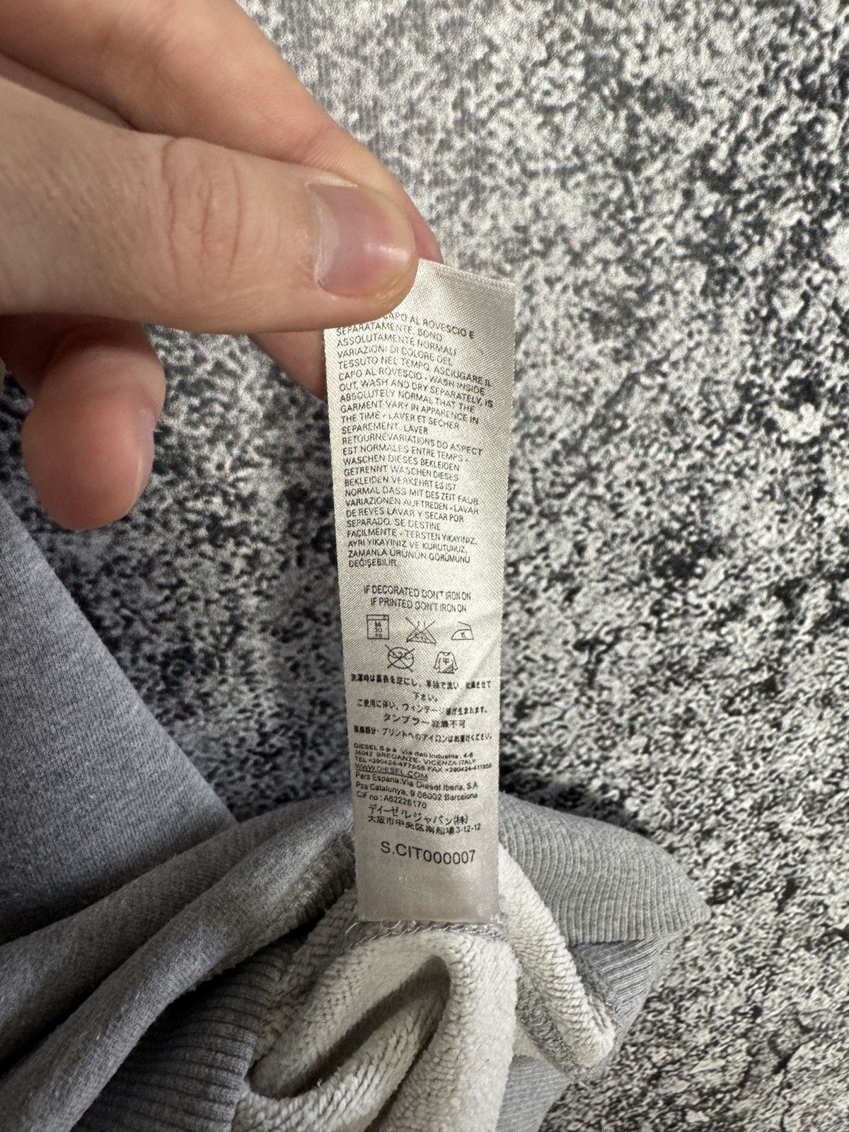 Diesel Diesel Trade Mark Crewneck Sweatshirt Big Logo Pullover XL Size US XL / EU 56 / 4 - 9 Thumbnail