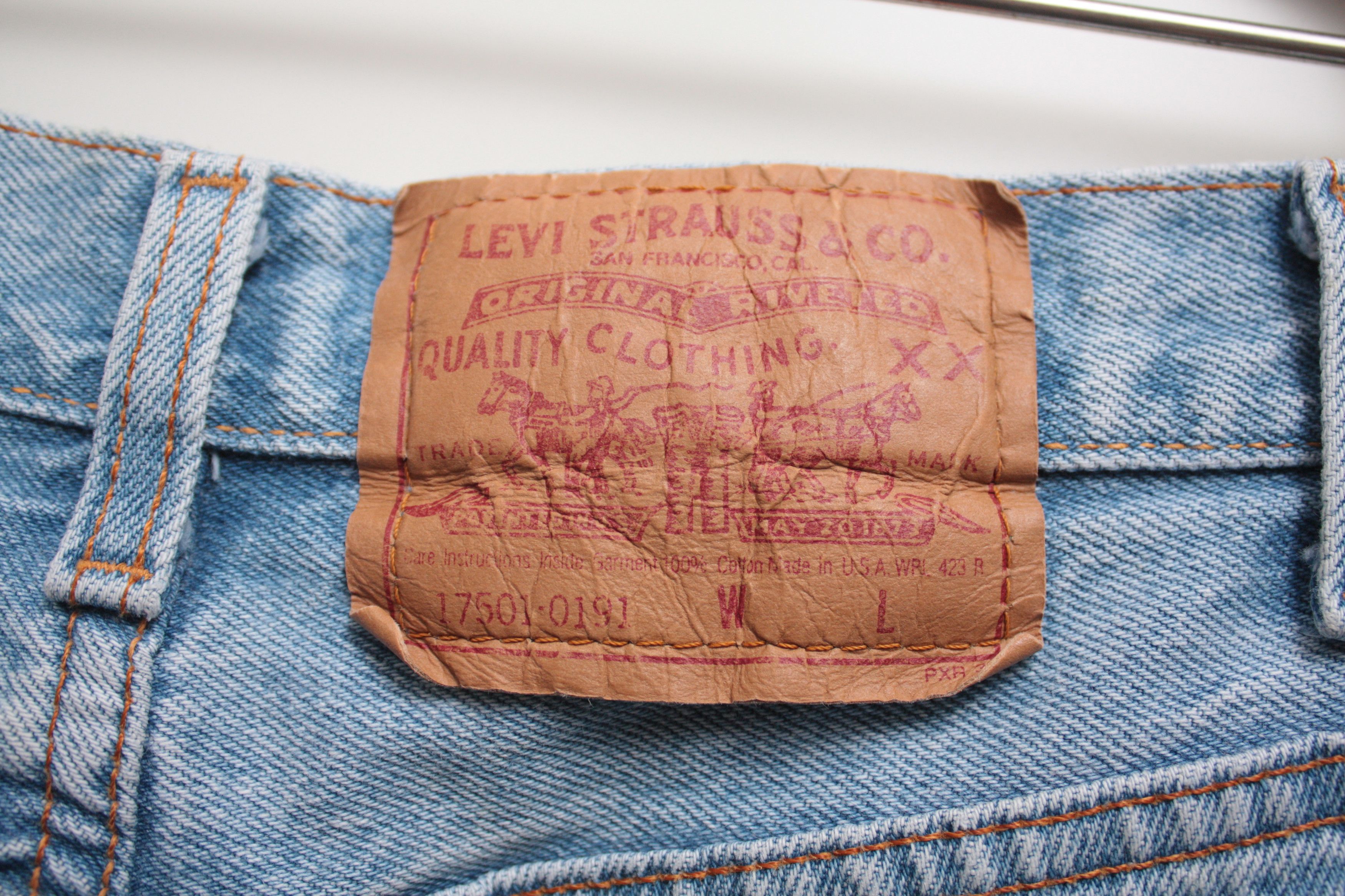 Levi's Vintage Clothing Levi's 17501-0191 Vintage Blue Denim Jeans Made In USA Size US 28 / EU 44 - 5 Thumbnail