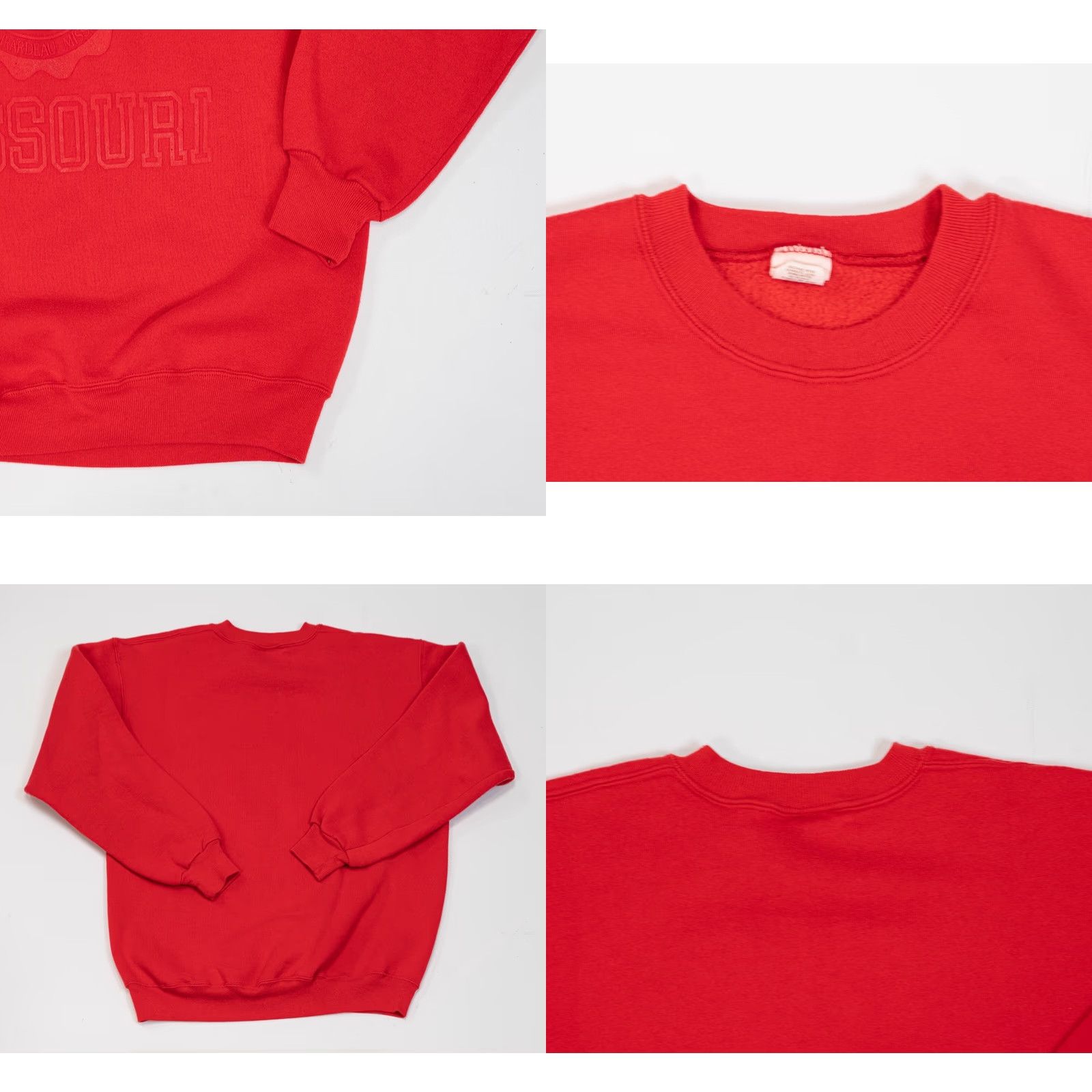Vintage VINTAGE Boundary Waters Sweatshirt Woman XL Red Crewneck Logo NCAA 80s 90s College Basketball USA University Sweater Pullover Size XL / US 12-14 / IT 48-50 - 9 Thumbnail