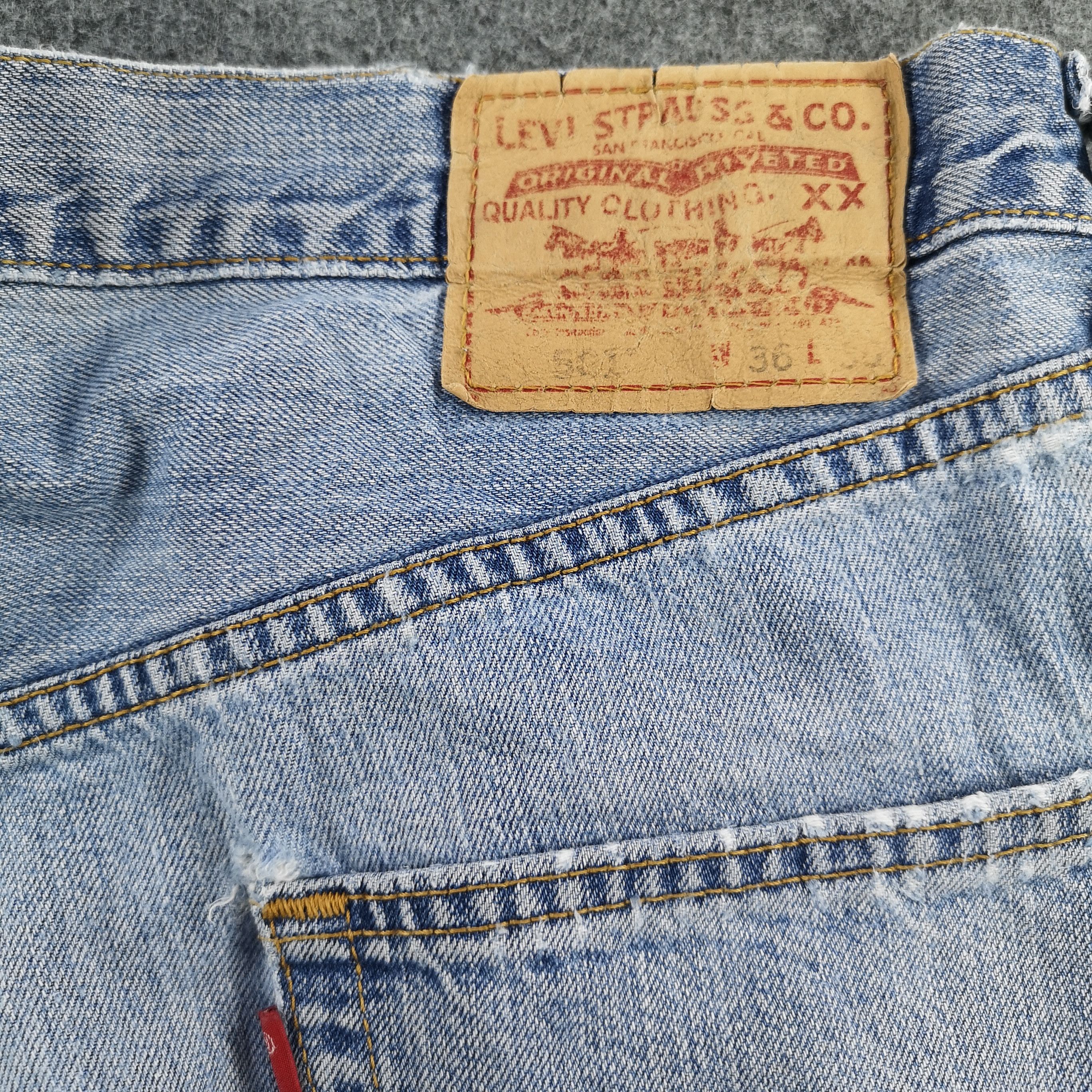 Levi's 90s Vintage Levi's 501 Made In USA Size US 36 / EU 52 - 8 Thumbnail