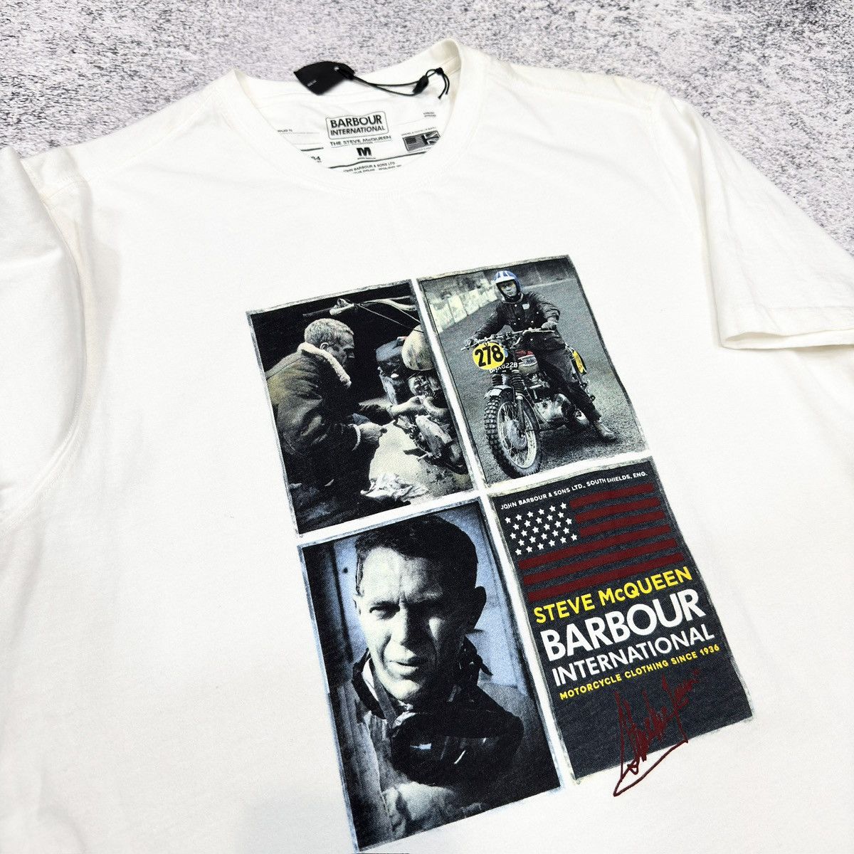 Barbour New Barbour Steve Mcqueen Tee M size Size US M / EU 48-50 / 2 - 5 Thumbnail