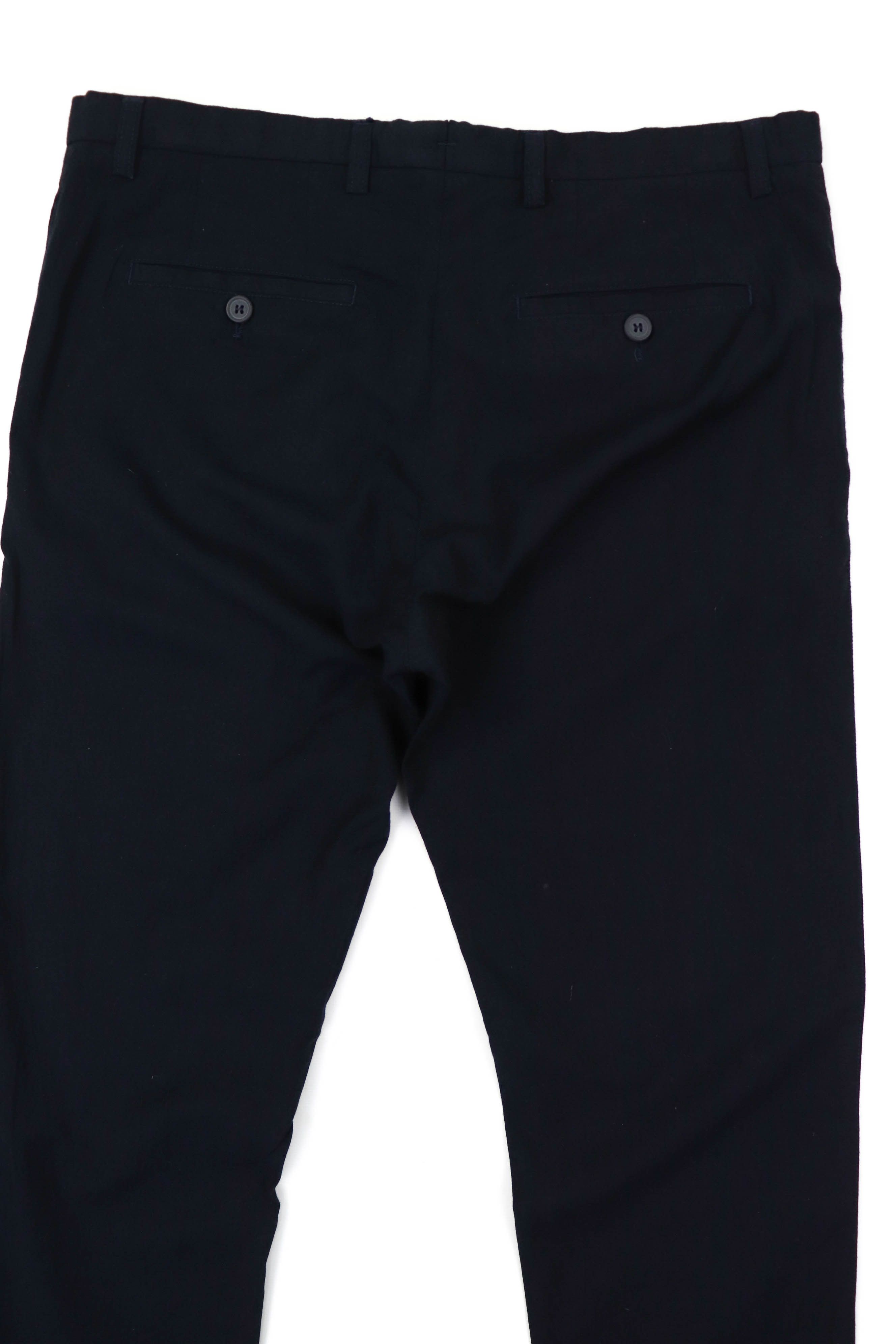 Lacoste Lacoste Slim Fit Men’s Dark Blue Wool Cotton Slim Fit Pants Size US 33 - 6 Thumbnail