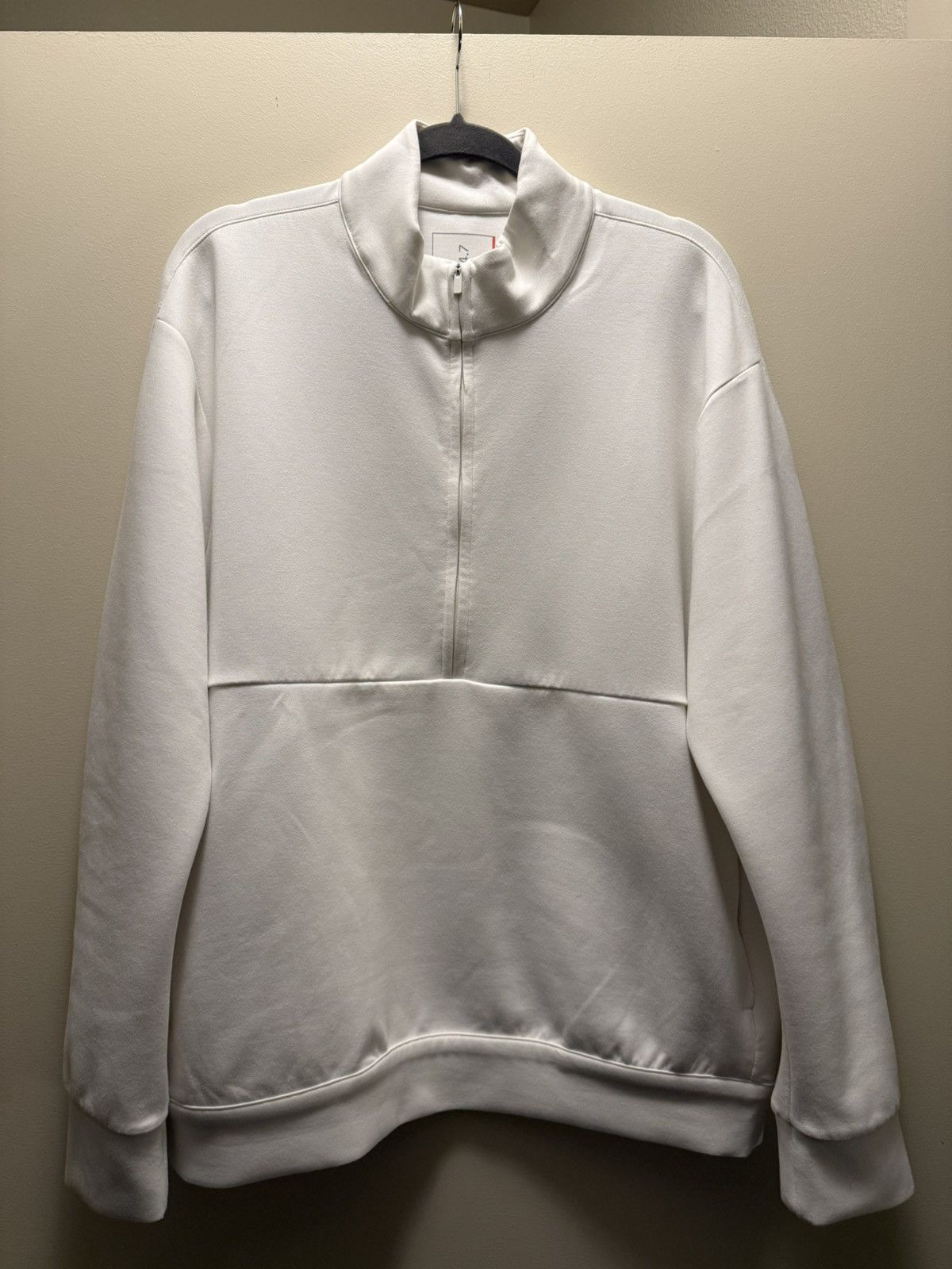 Nike Nike white quarter zip Size US L / EU 52-54 / 3 - 1 Thumbnail