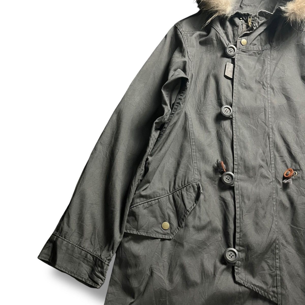 If Six Was Nine × Japanese Brand × Le Grande Bleu (L.G.B.) 🇯🇵 VINTAGE RIMLIMIT FISHTAIL PARKA TOKYO JAPAN Size US M / EU 48-50 / 2 - 2 Thumbnail