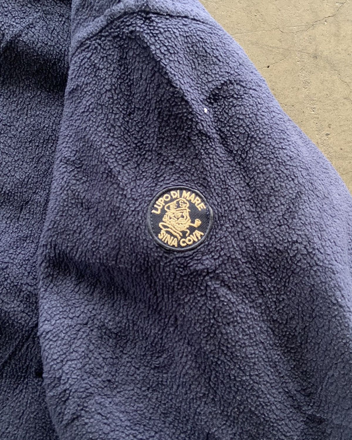 If Six Was Nine × Japanese Brand × Le Grande Bleu (L.G.B.) 1990s Lupo Di Mare Sina Cova Reversible Flight Bomber Jacket Size US M / EU 48-50 / 2 - 9 Thumbnail