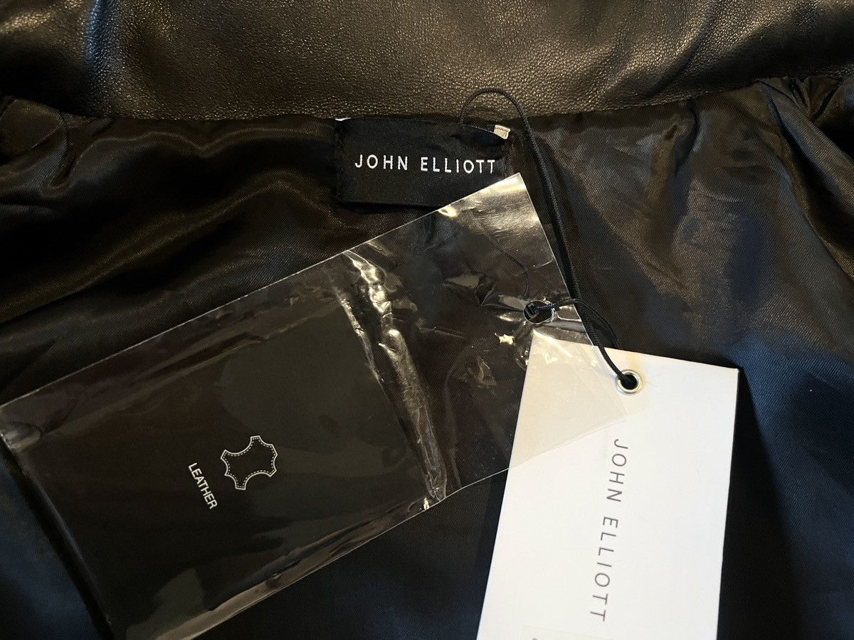 John Elliott John Elliott Leather Jumper Jacket – Black (Size Medium) Size US M / EU 48-50 / 2 - 21 Thumbnail