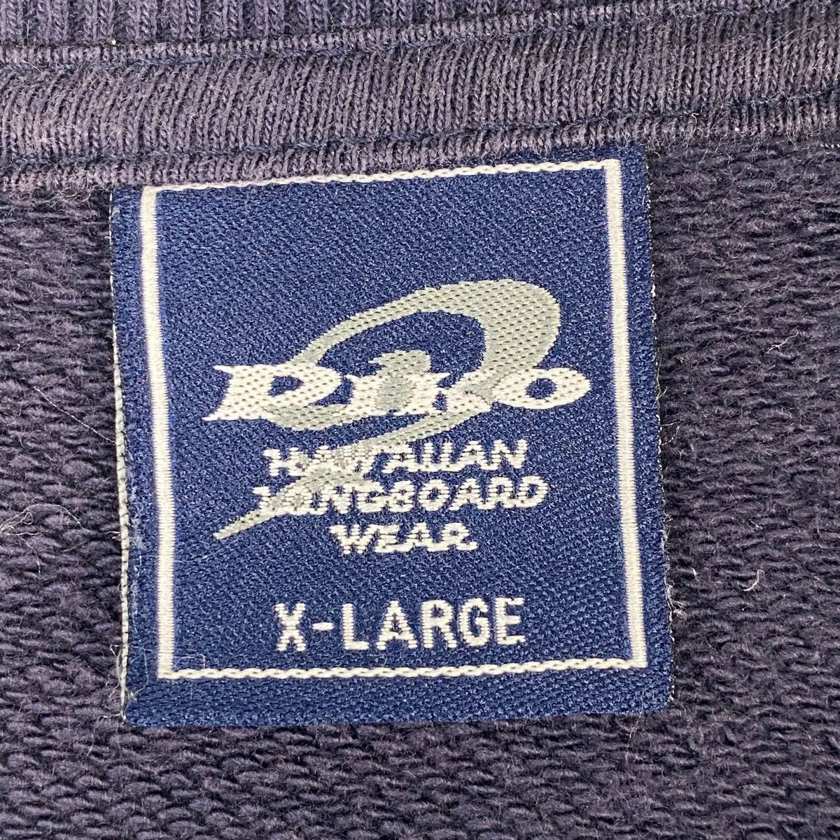 Designer × Vintage Vintage Piko Hawaiian Crewneck Sweatshirt Navy Blue Size L Size US L / EU 52-54 / 3 - 10 Thumbnail