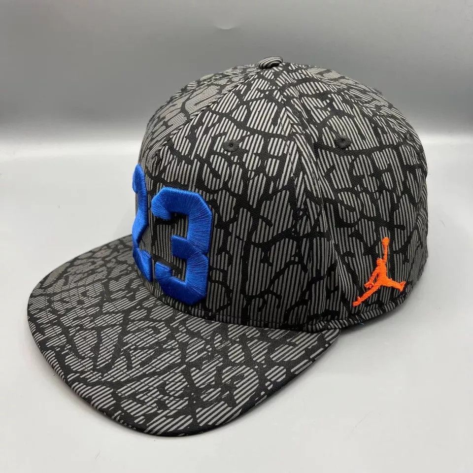 Jordan Brand Air Jordan 23 Hat Men Cement Elephant Snap Back Photo Reel Size ONE SIZE - 2 Thumbnail