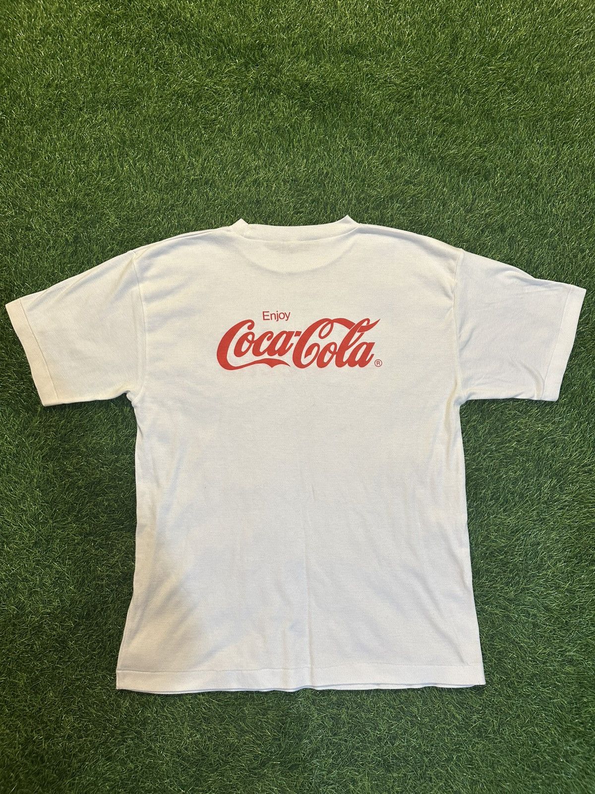 Coca Cola × Vintage Vintage Coca Cola Coke Tee Shirt Size 44 Size US S / EU 44-46 / 1 - 2 Thumbnail