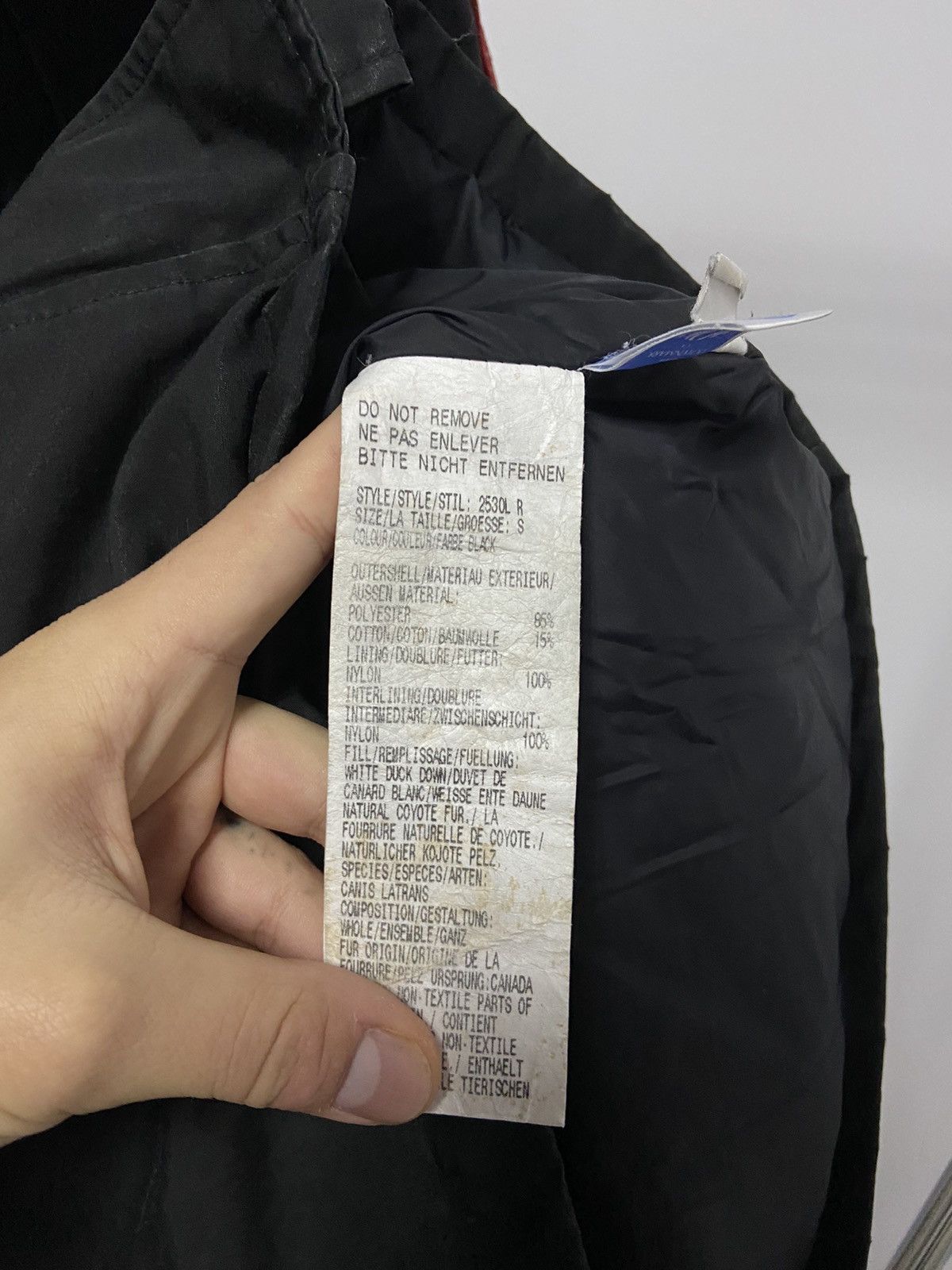 Canada Goose × Vintage Canada goose montebello jacket parka patch small logo womans Size S / US 4 / IT 40 - 6 Thumbnail