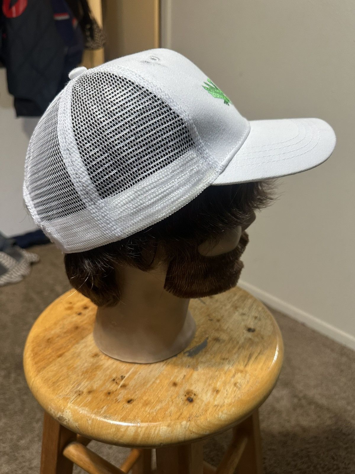 NCAA Vintage University of North Texas “triple white” hat 00s Size ONE SIZE - 3 Thumbnail