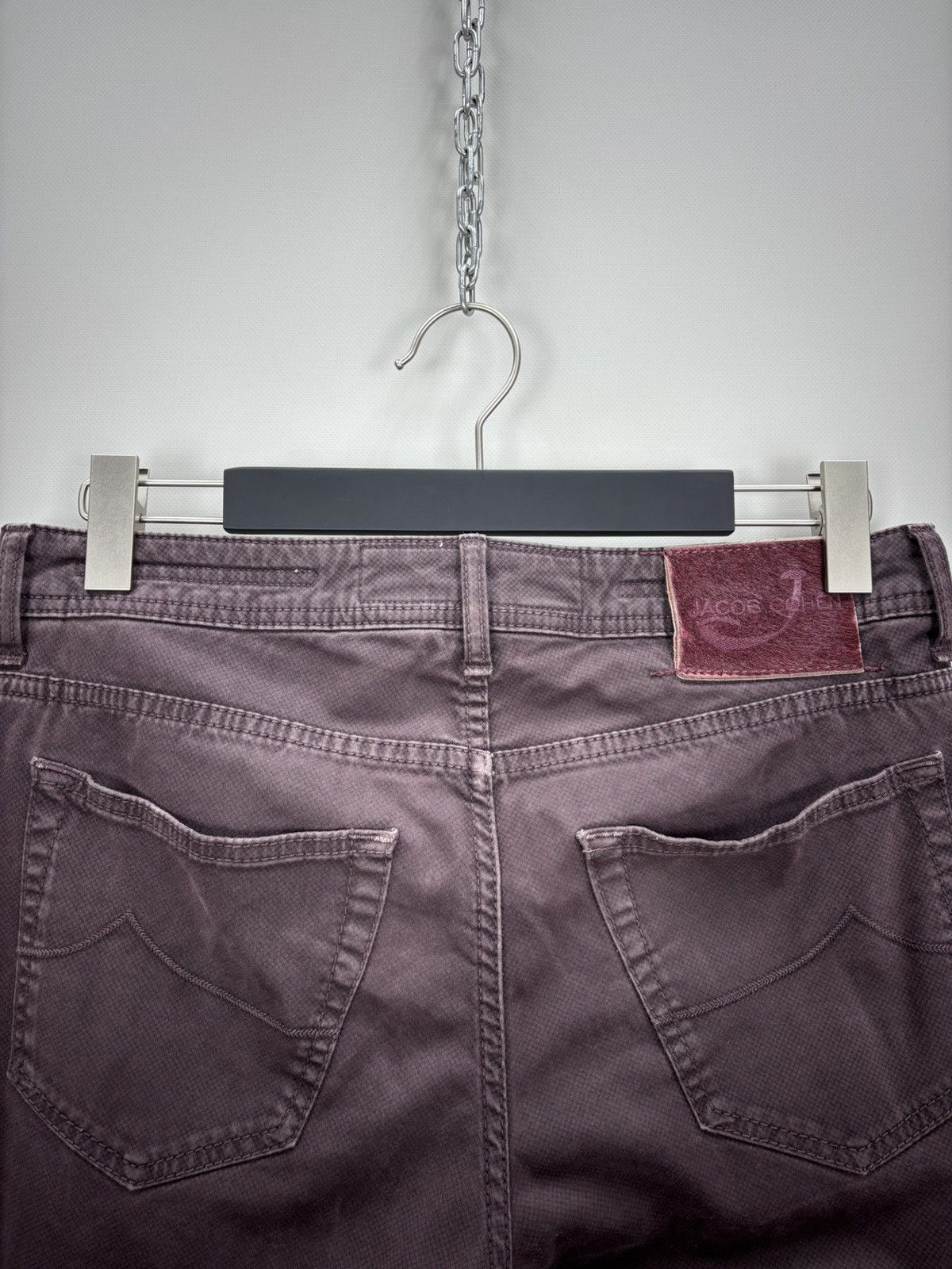Jacob Cohen Mens pants Jacob Cohen Size 33 Color Brown/Burgundy Size US 33 - 6 Thumbnail